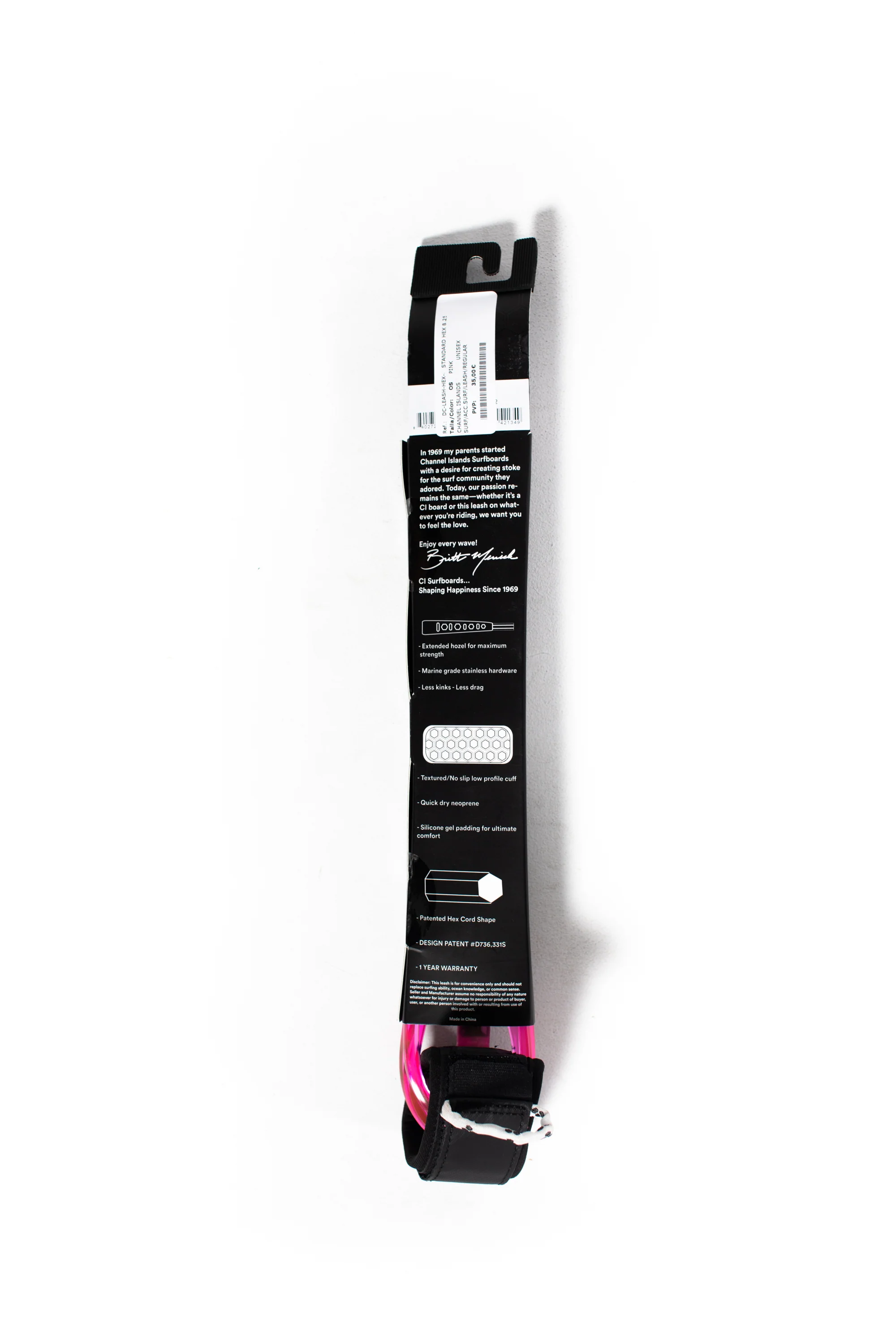 CHANNEL ISLANDS - STANDARD HEX 8.25 - Pink - Image 3