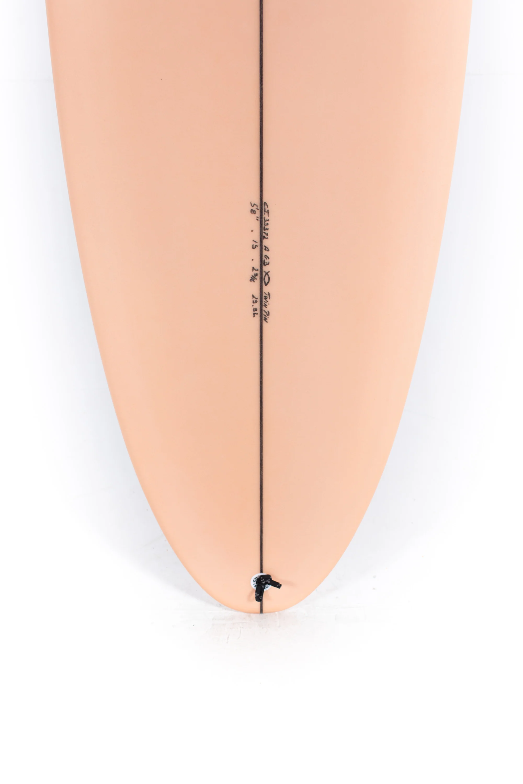 Channel Islands Surfboards - TWIN PIN by Britt Merrick - 5'8" x 19 x 2 9/16 - 29.97L - CI39372 - Image 4
