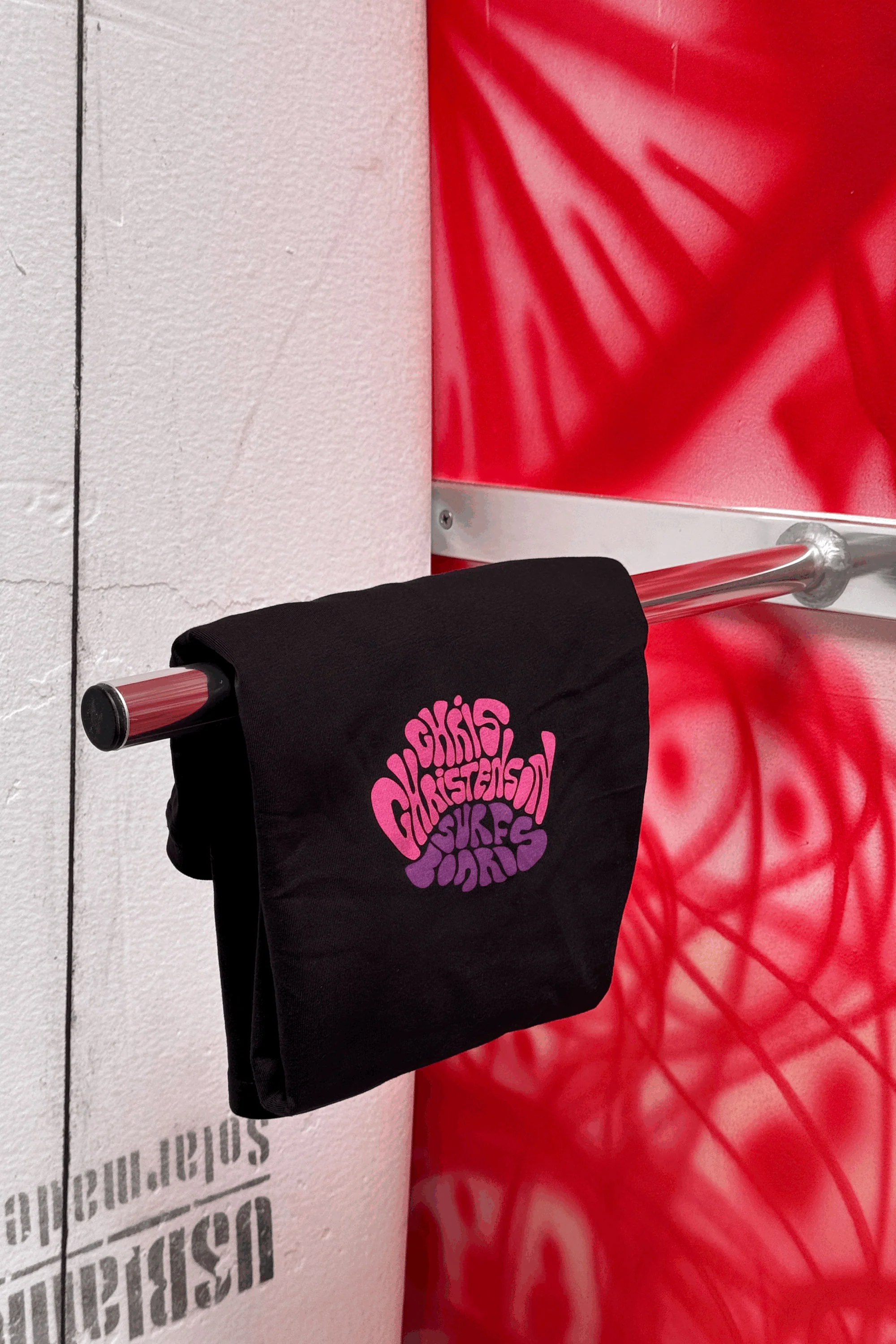 CHRISTENSON - CHRISTENSON x ANDY DAVIS TEE - BLACK - Image 3