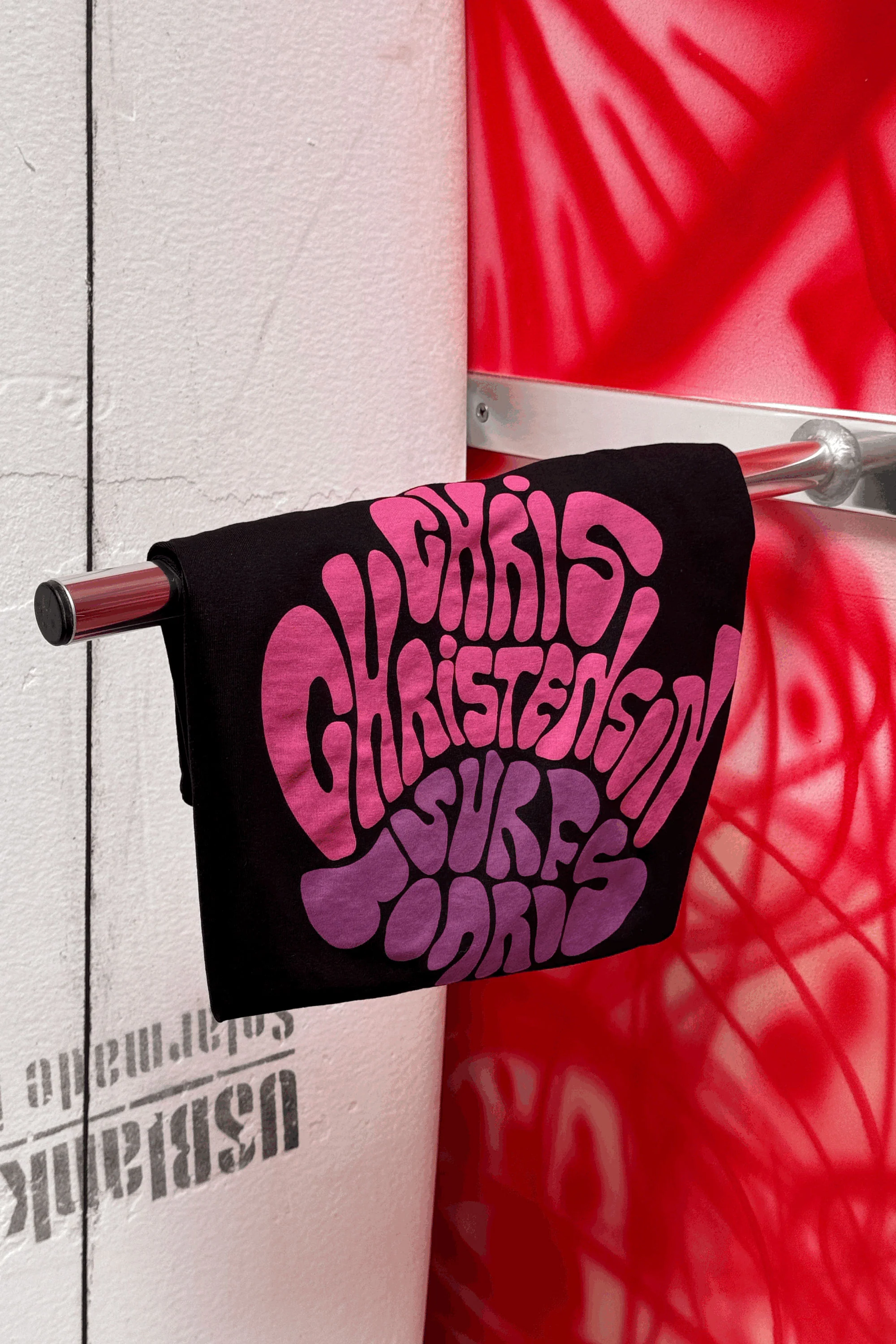 CHRISTENSON - CHRISTENSON x ANDY DAVIS TEE - BLACK - Image 4