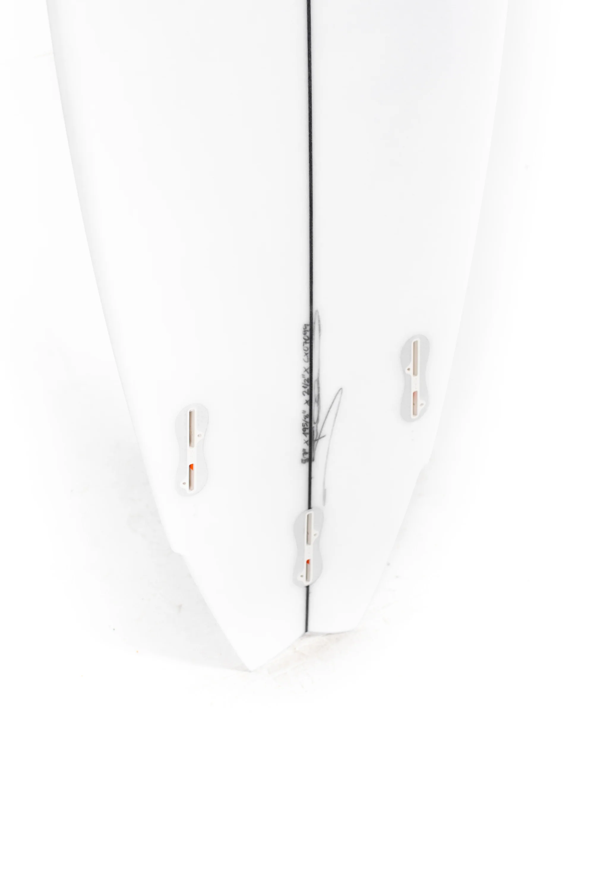 Christenson Surfboards - LANE SPLITTER SWALLOW 2+1 - 5'7" x 19 5/8 x 2 1/2 - 29.7L - CX07099 - Image 10