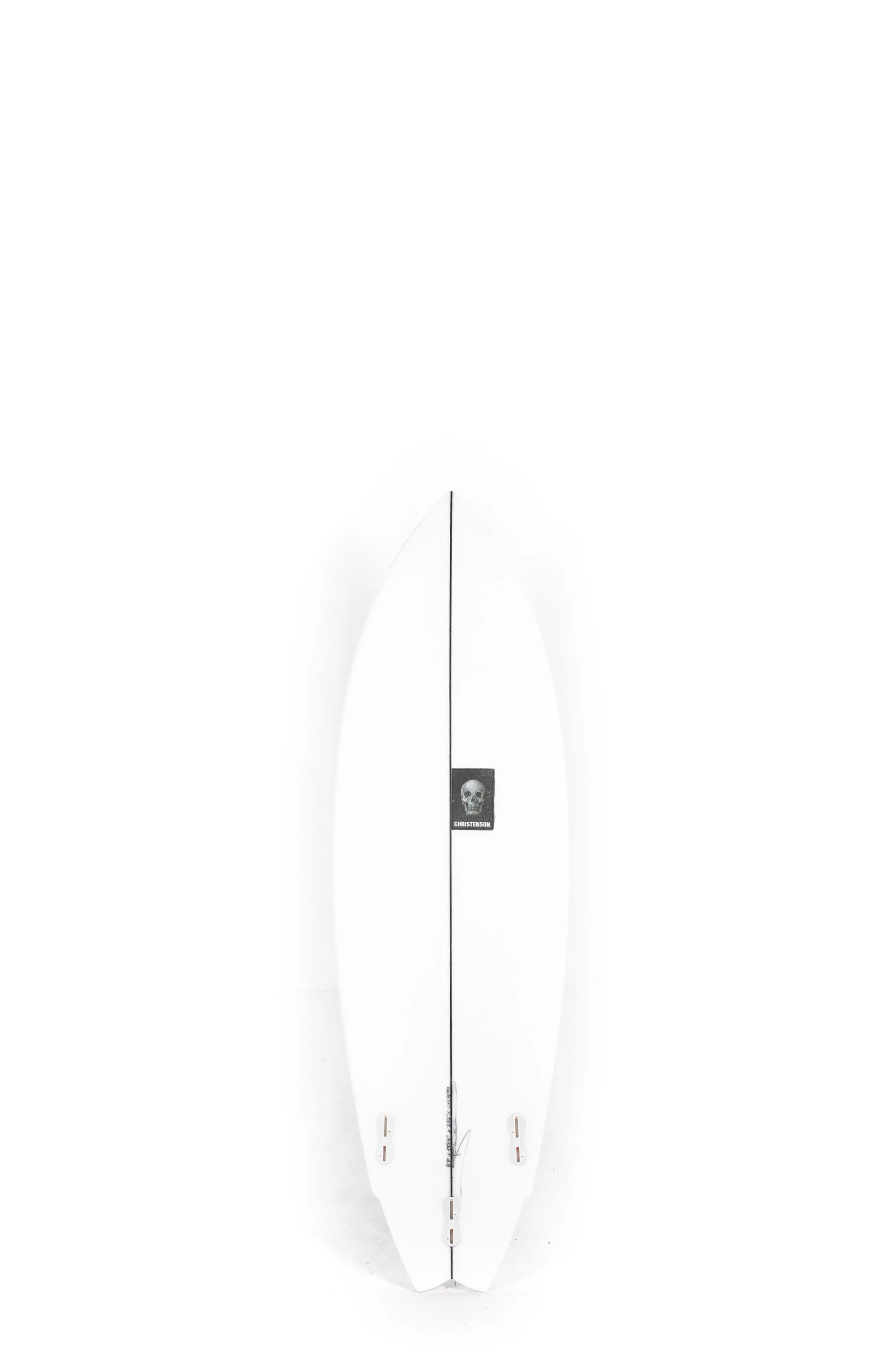 Christenson Surfboards - LANE SPLITTER SWALLOW 2+1 - 5'7" x 19 5/8 x 2 1/2 - 29.7L - CX07099 - Image 2