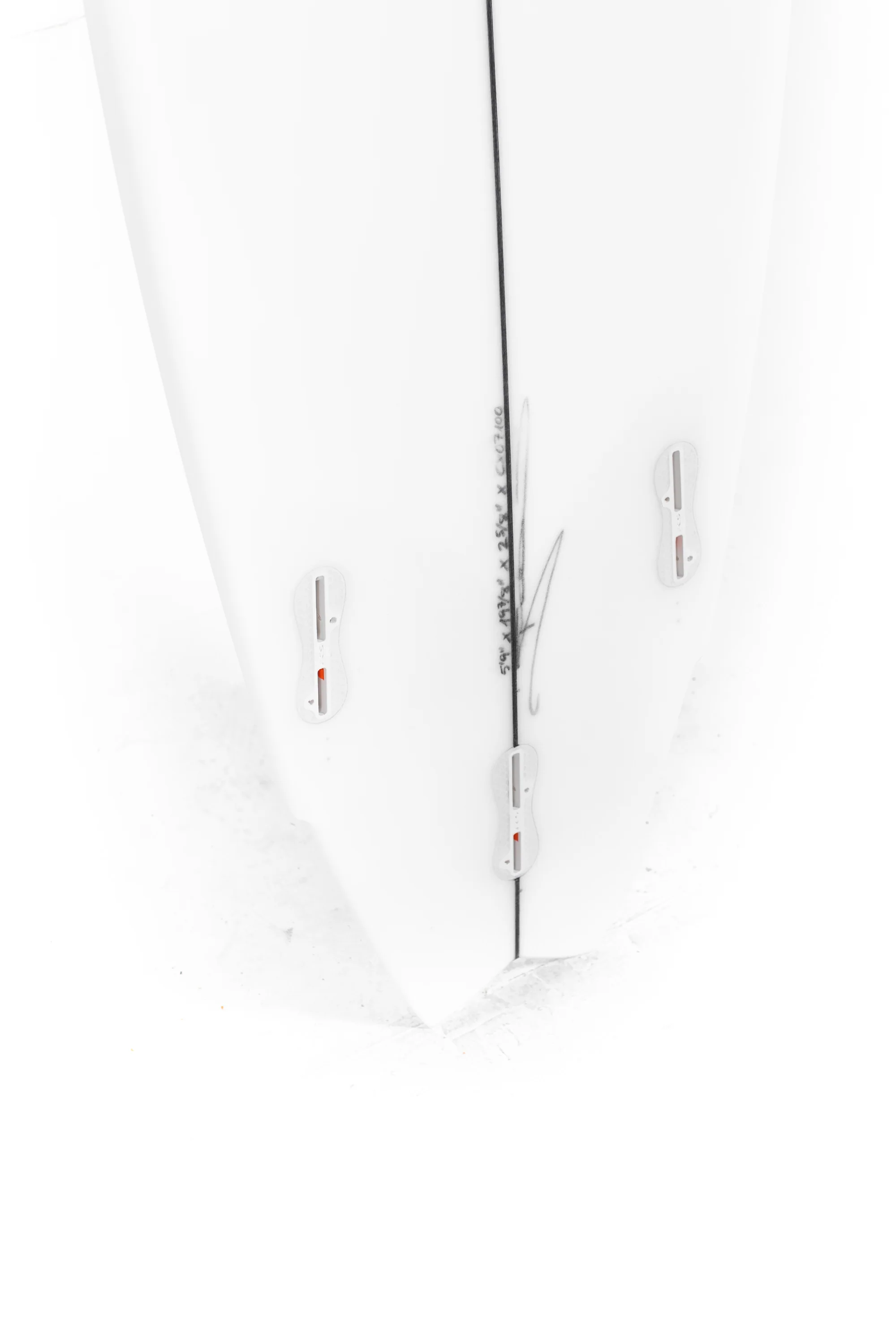 Christenson Surfboards - LANE SPLITTER SWALLOW 2+1 - 5'9" x 19.88 x 2.64 - 32.31L - CX07100 - Image 10