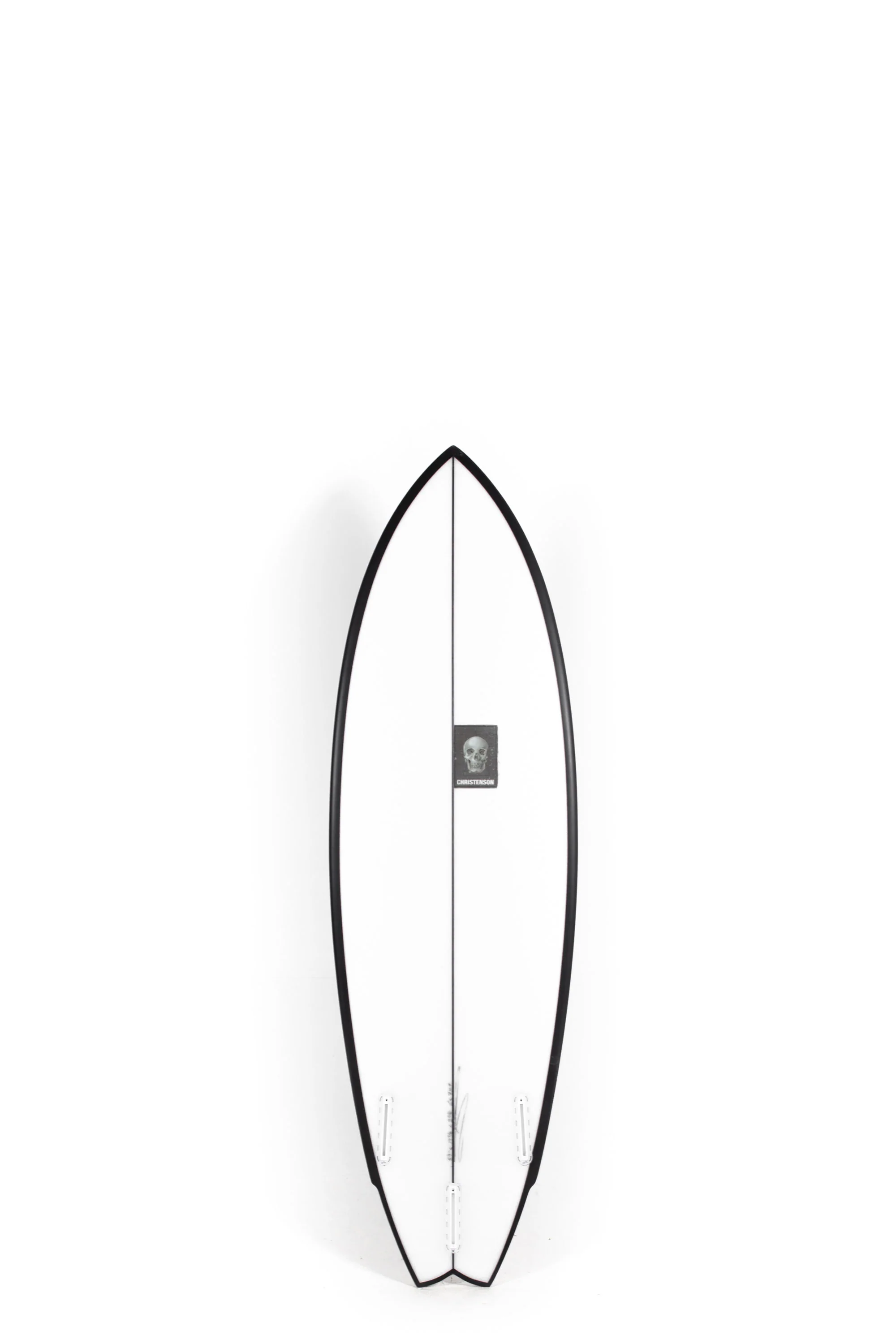 Christenson Surfboards - LANE SPLITTER SWALLOW 2+1 - 5'9" x 19 7/8 x 2 5/8 - 32.3L - CX07104 - Image 2