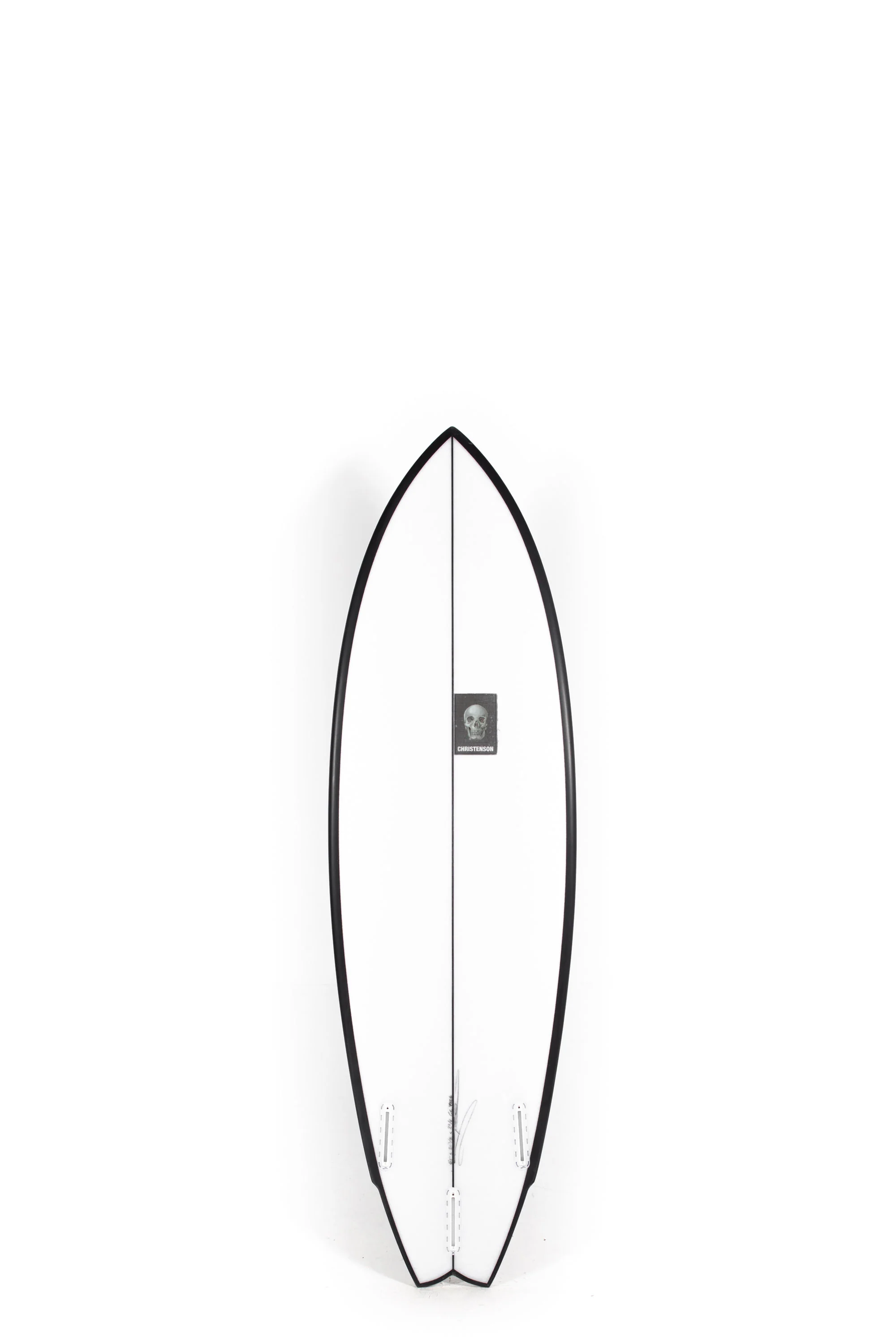 Christenson Surfboards - LANE SPLITTER SWALLOW 2+1 - 6'1" x 20 3/8 x 2 3/4 - 36.44L - CX07106 - Image 2