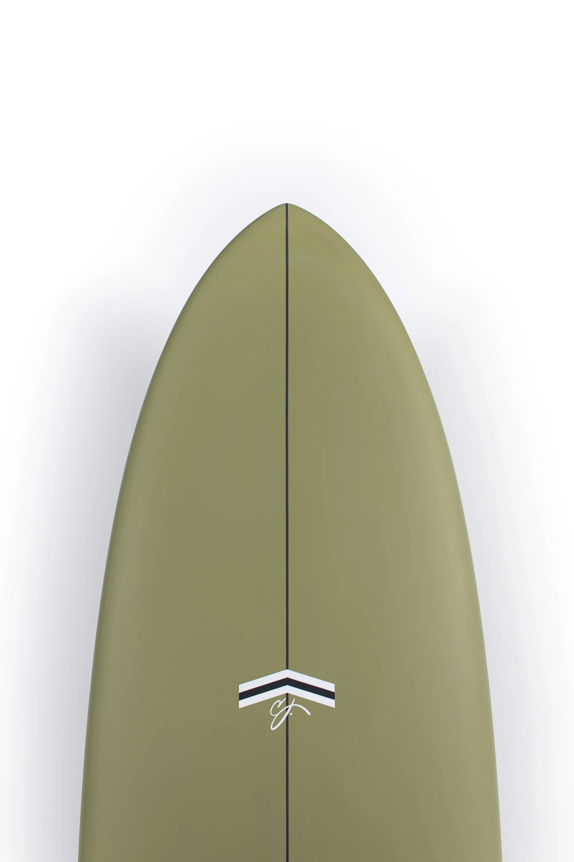 CJ Nelson Surfboards - OUTLIER X - ARMY - Thunderbolt Red - 6'6" x 21 1/2" x 2 3/4" - 42.82L - Image 3