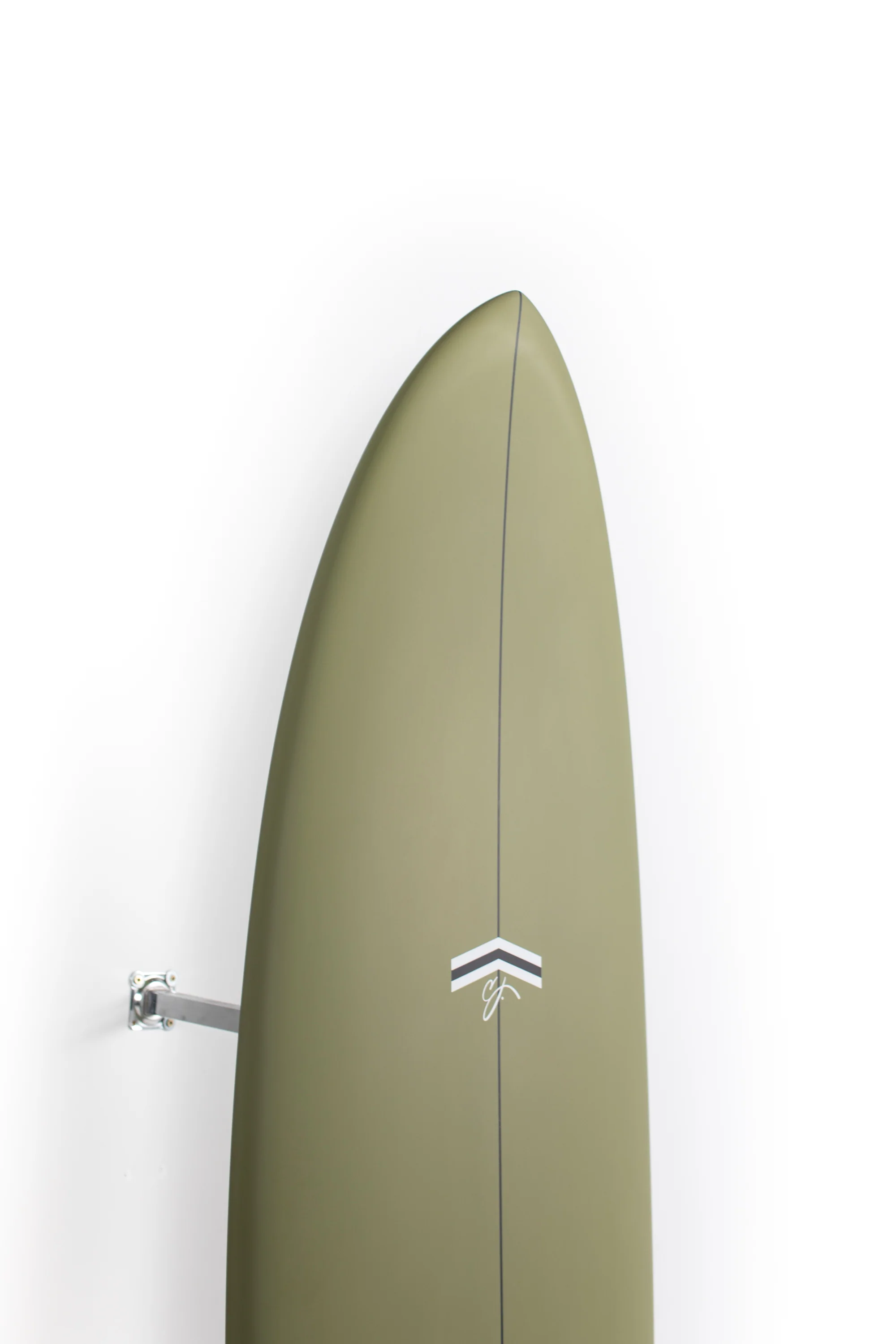 CJ Nelson Surfboards - OUTLIER X - ARMY - Thunderbolt Red - 6'6" x 21 1/2" x 2 3/4" - 42.82L - Image 6