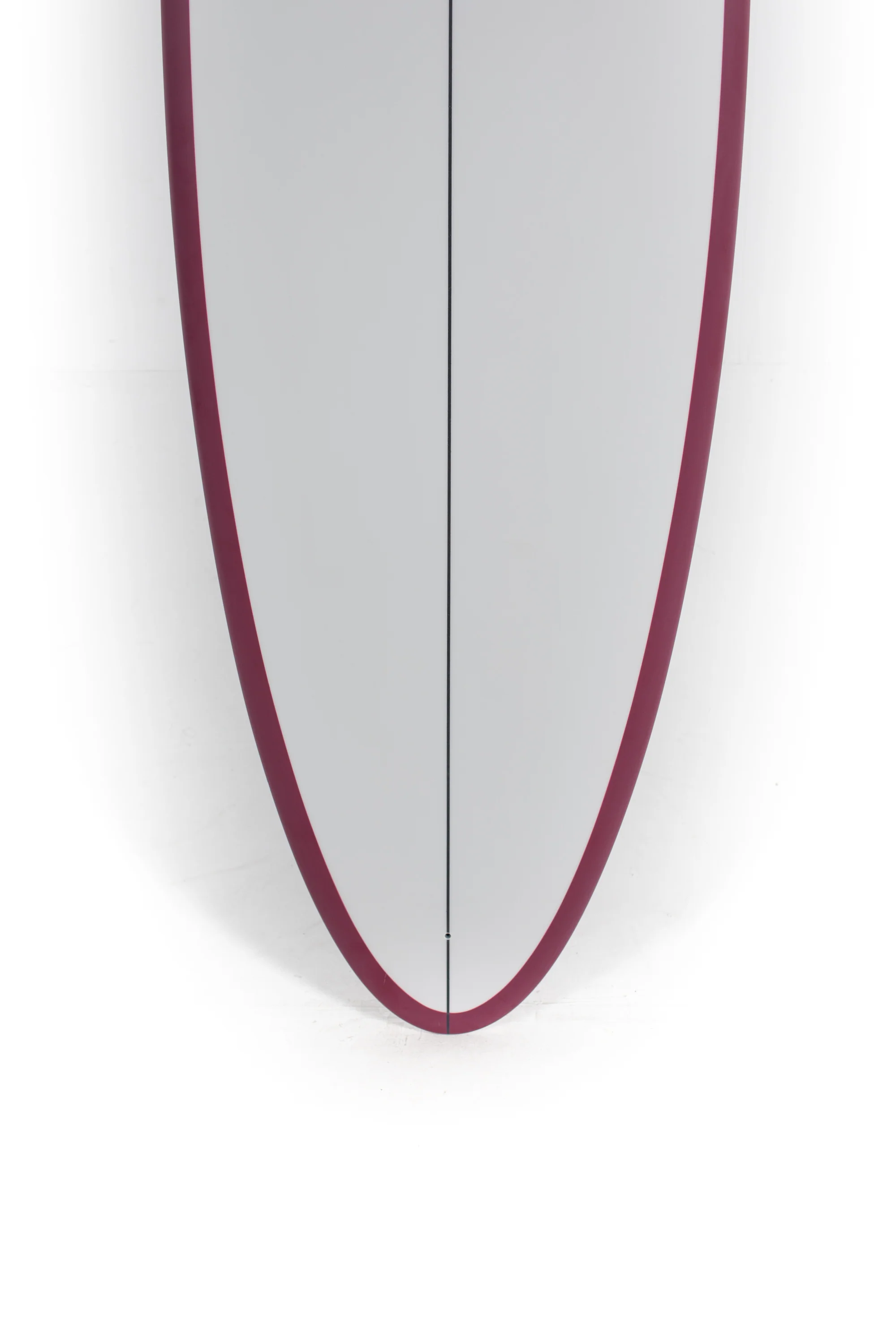 CJ Nelson Surfboards - OUTLIER X - GREY OX BLOOD RAIL - Thunderbolt Red - 6'6" x 21 1/2" x 2 3/4" - 42.82L - Image 4