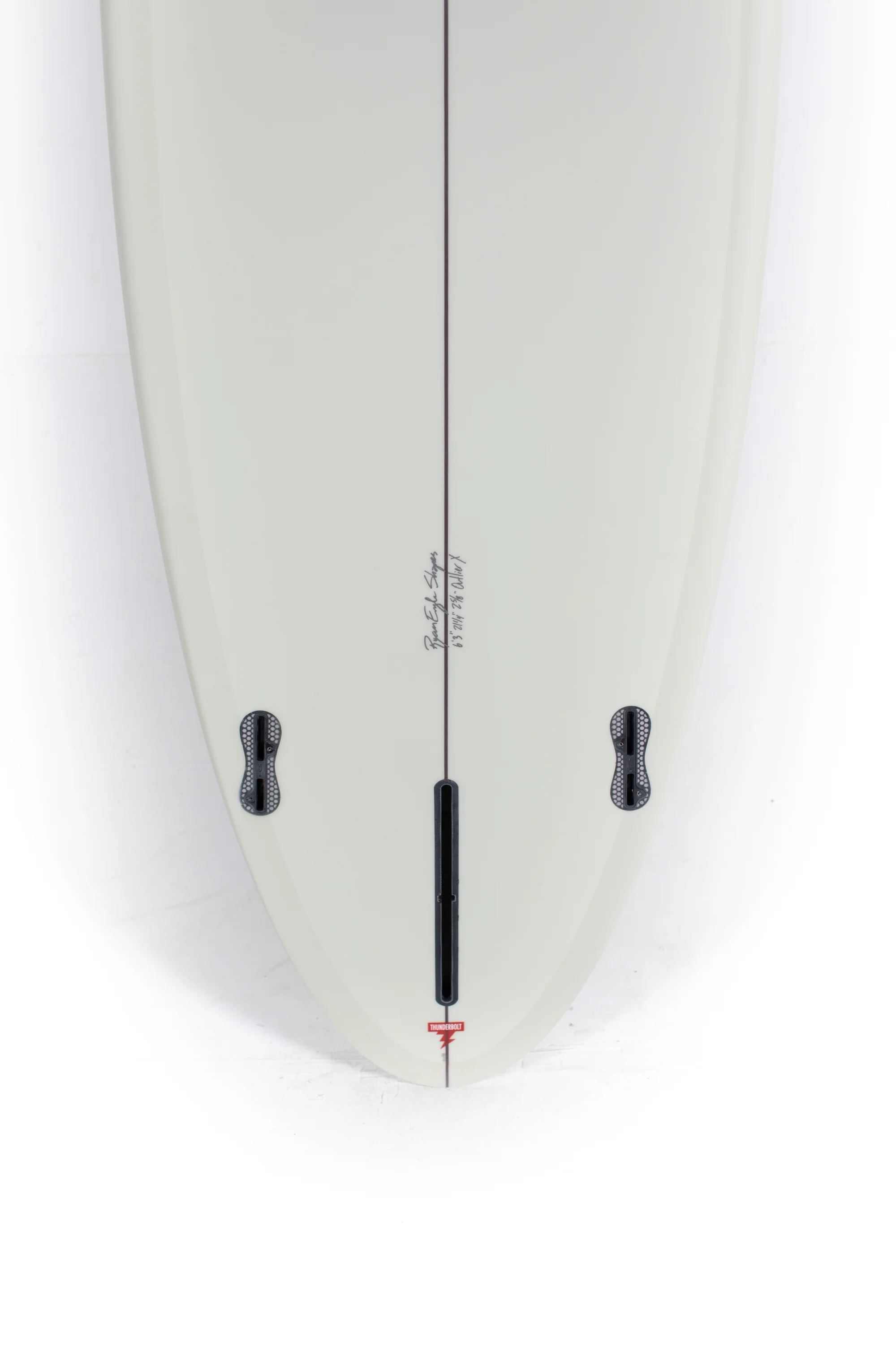 CJ Nelson Surfboards - OUTLIER X - Volan - Thunderbolt Red - 6'3" x 21 1/4" x 2 5/8" - 39.02L - Image 8