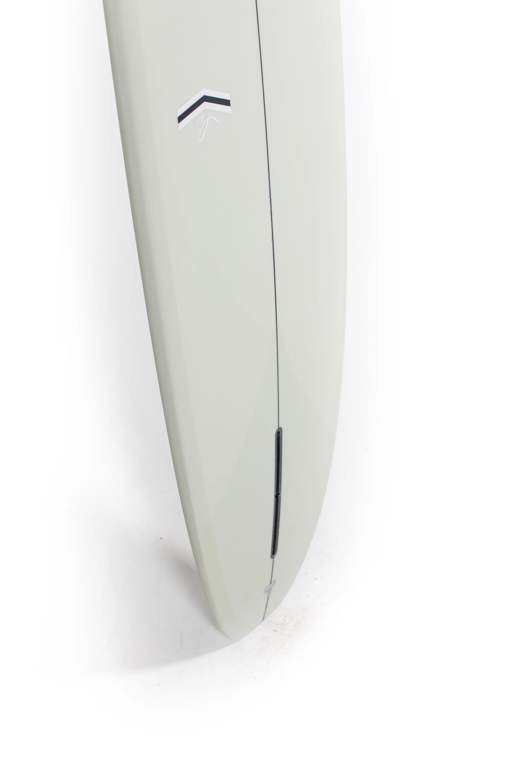 CJ Nelson Surfboards - SLASHER LOW PRO - Volan - Thunderbolt Silver - 9'9" x 23 1/2" x 3 3/16" - 78.4L - Image 10