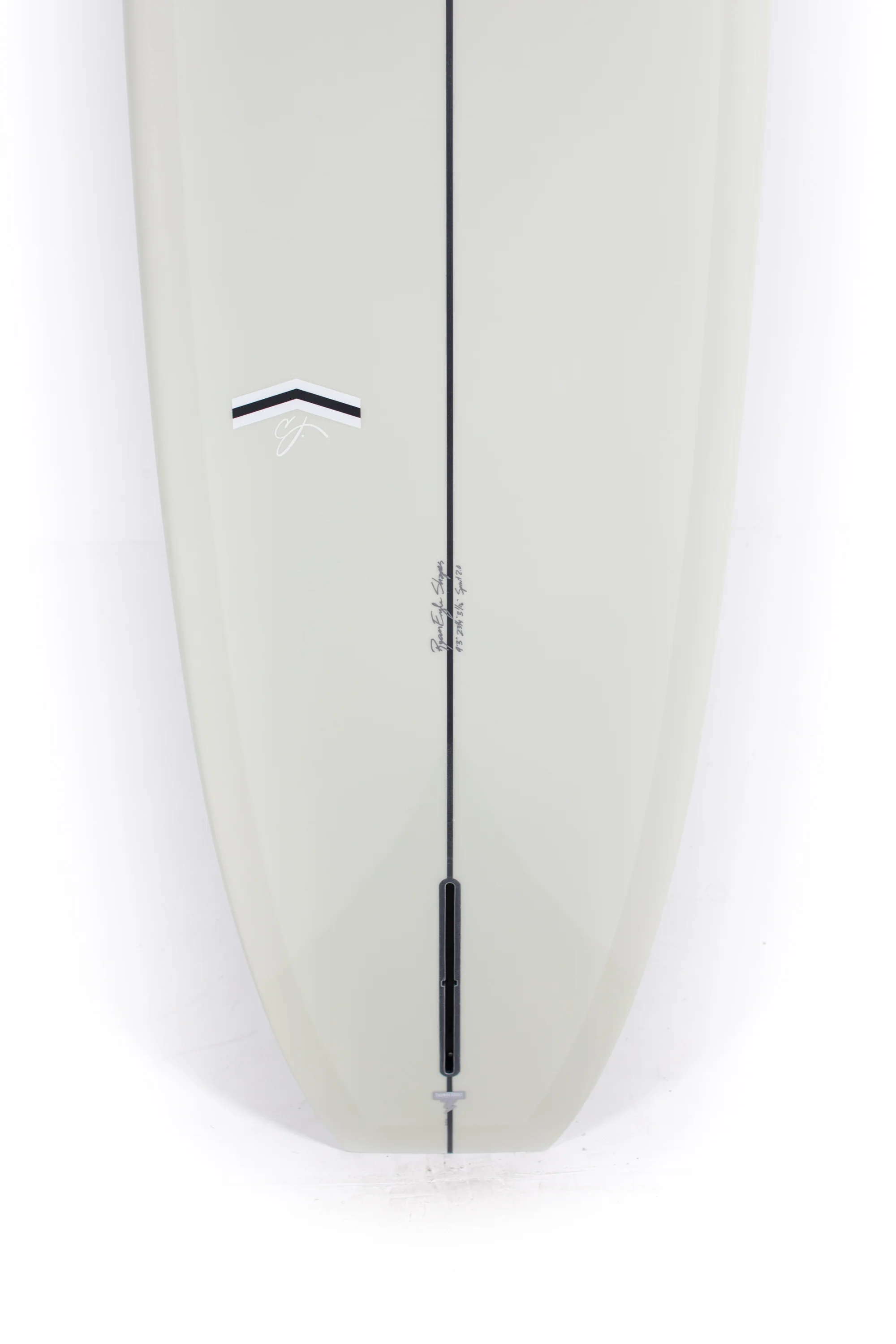 CJ Nelson Surfboards - SPROUT 2.0 - Volan - Thunderbolt Silver - 9'3" x 23 1/4" x 3 1/16" - 71.51L - Image 8