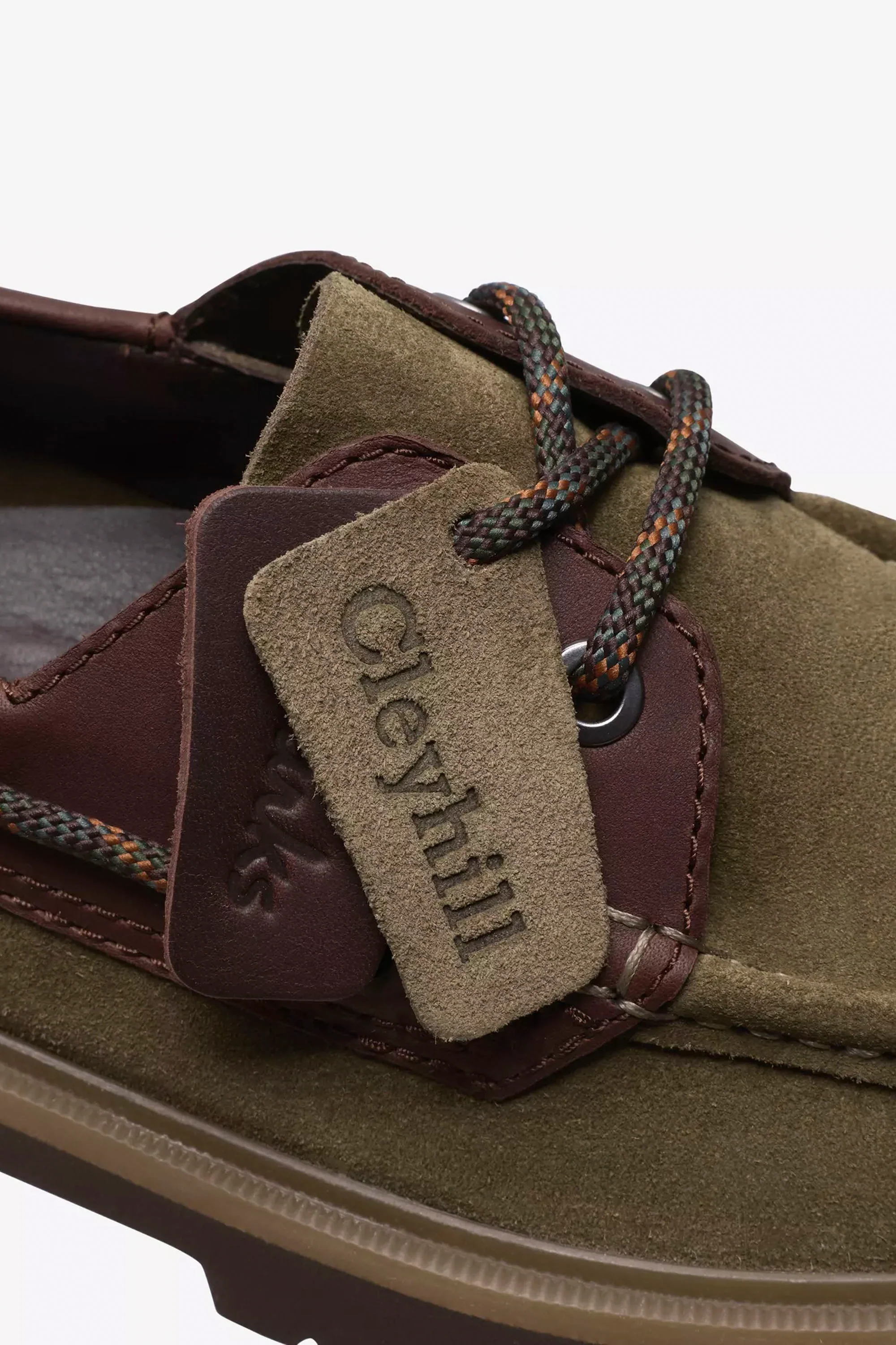 CLARKS - CLEYHILL BOAT - OLIVE COMBI - MAN - Image 6