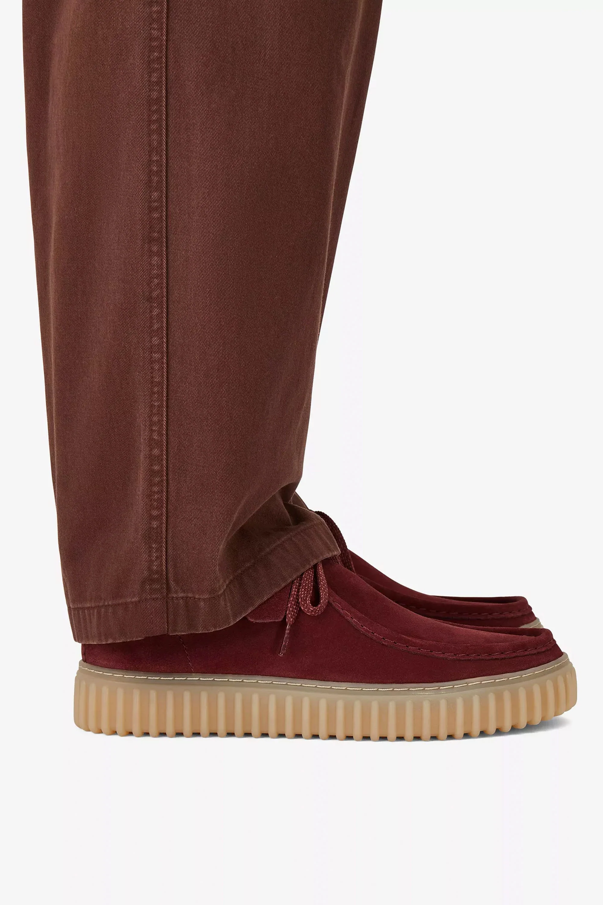 CLARKS - TORNHILL HI - MAN - WINE SUEDE - Image 2