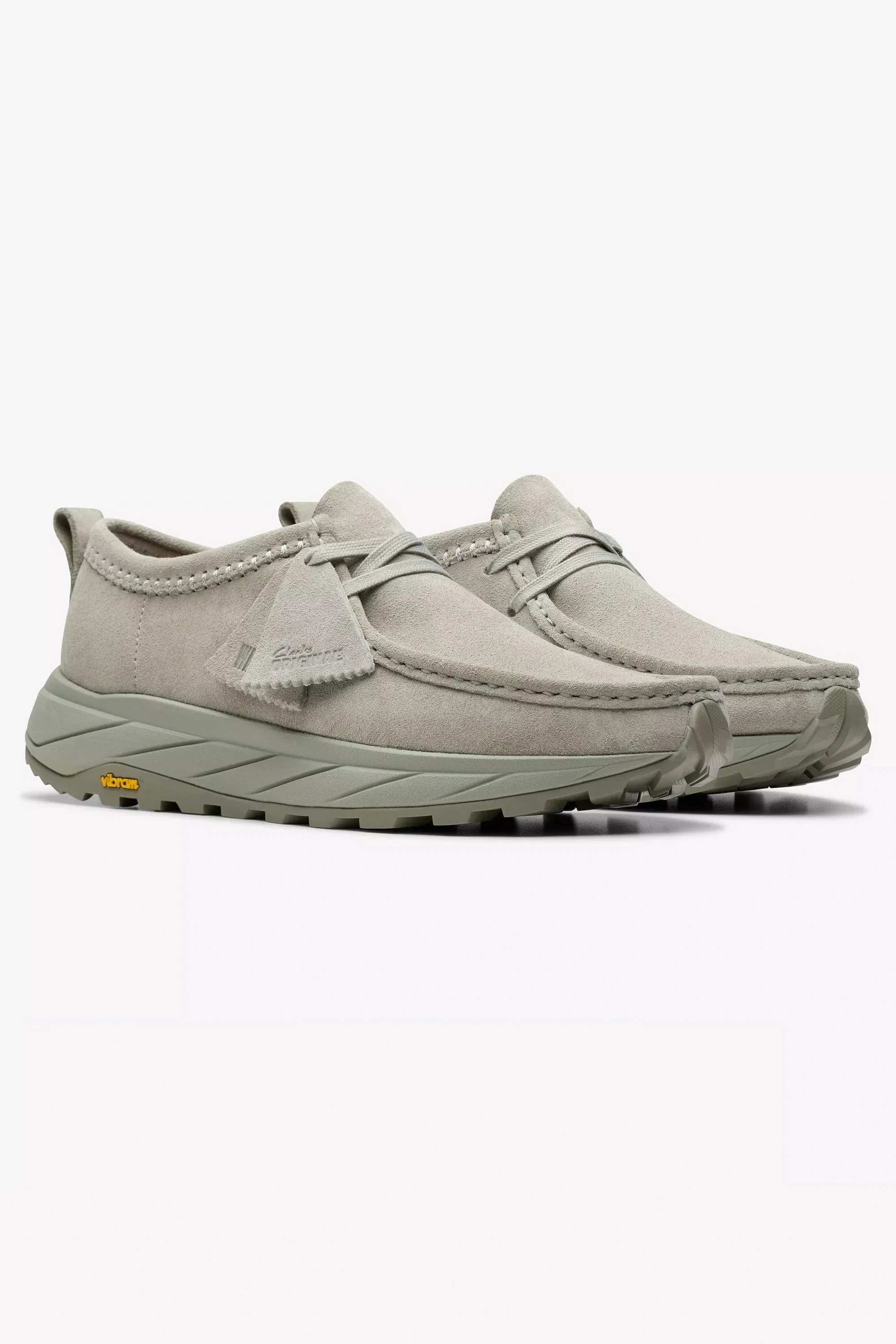 CLARKS - WALLA EDEN LO - SAGE SUEDE - MAN - Image 2