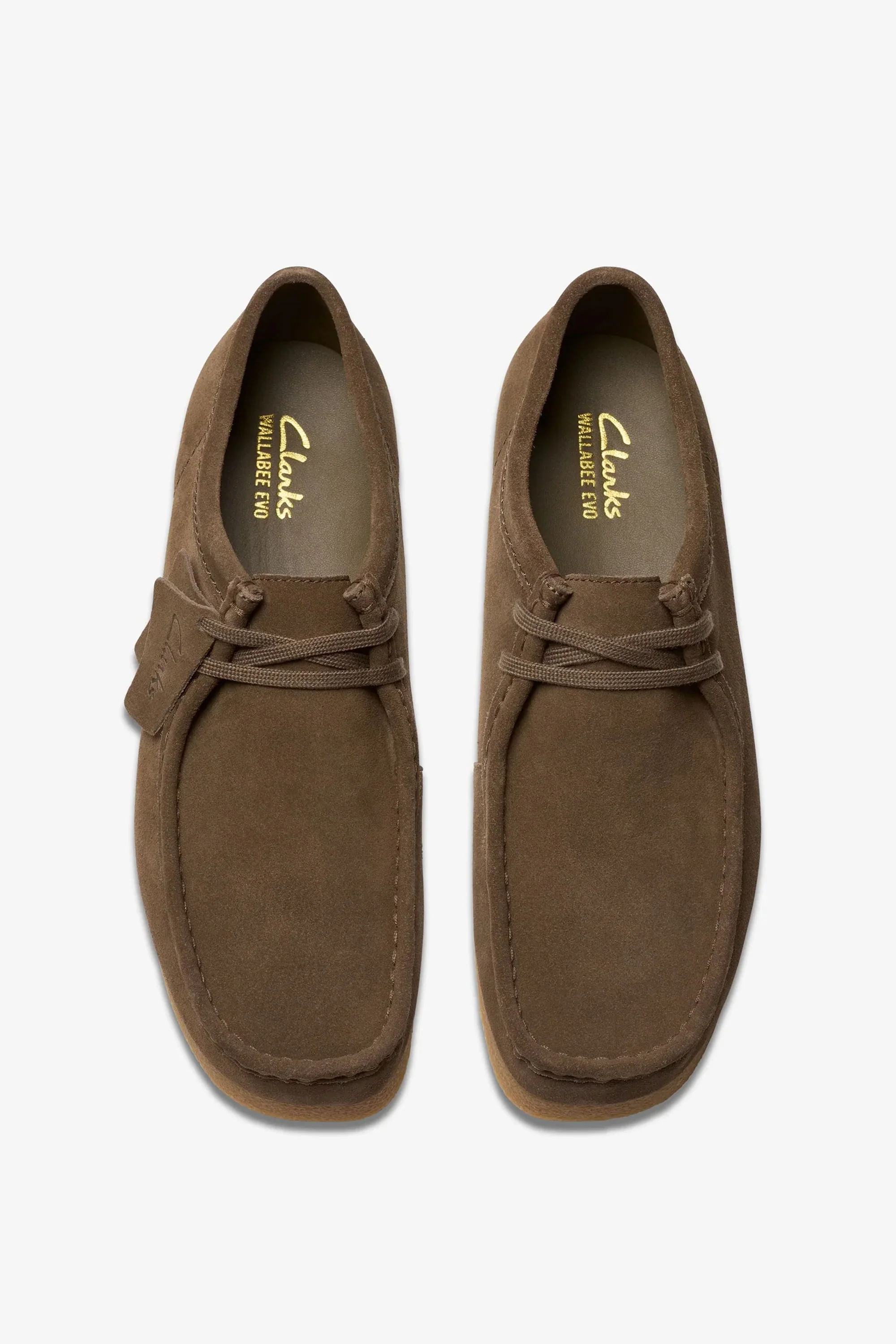 CLARKS - WALLABEE EVO - MAN - DARK OLIVE SUEDE - Image 5