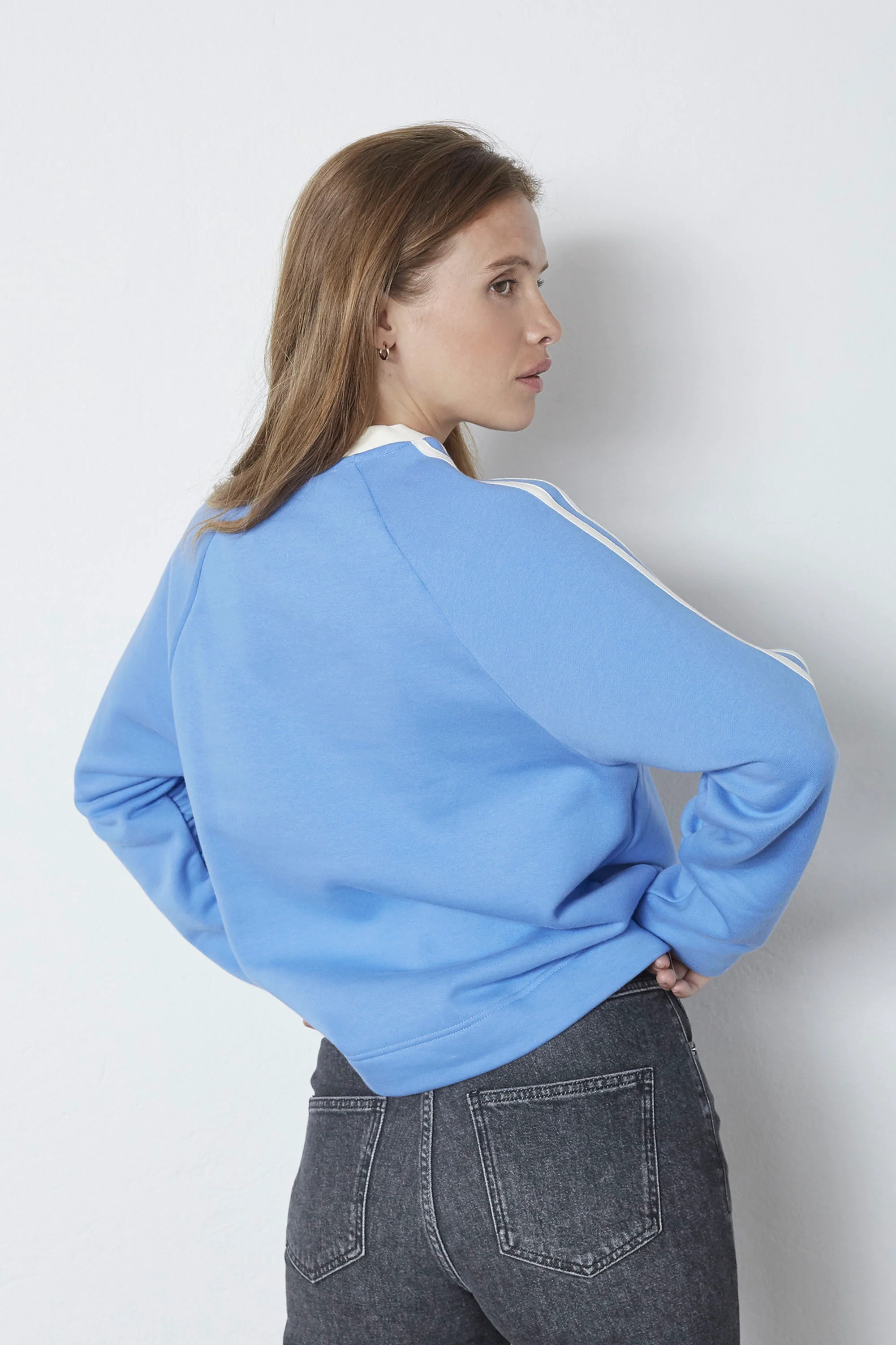 CO´COUTURE - BATUCC COCO V-SWEAT - BLUE - Image 3