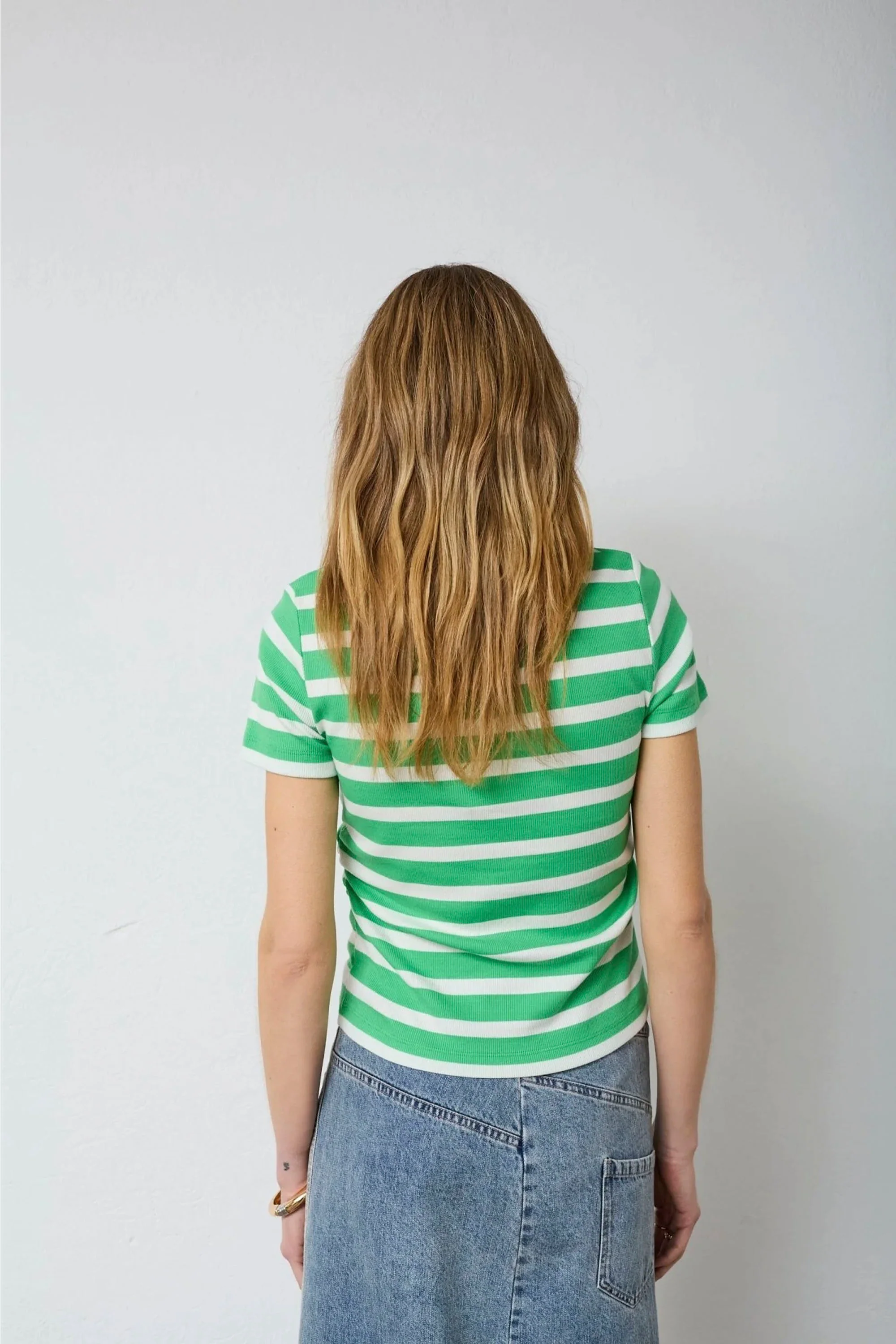 CO´COUTURE - GRANNYCC GATHERING STRIPE TEE - Image 3