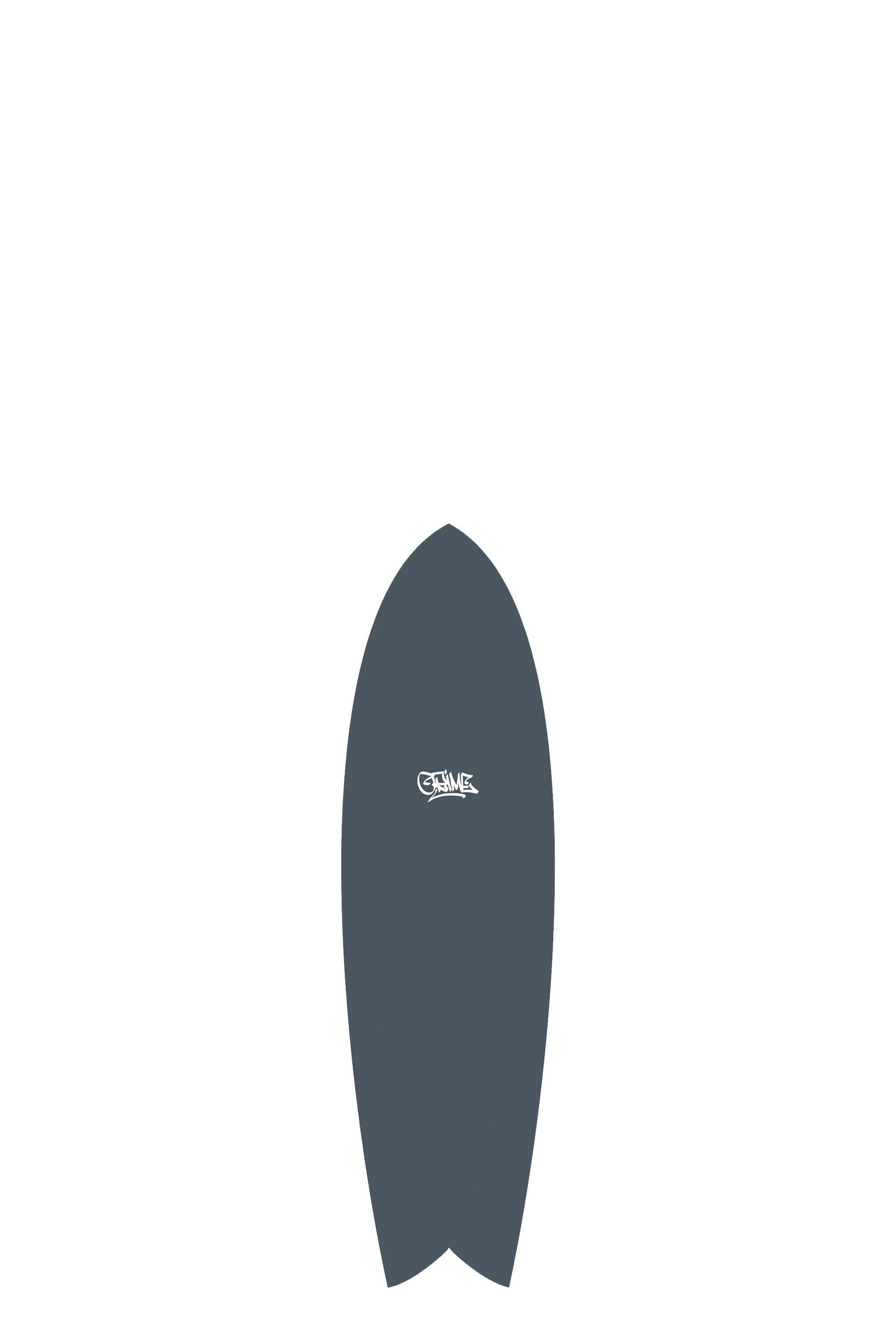 Crime Surfboards - KEEL FISH - SLATE/CHARCOAL - 5'5" x 21" x 2.5" - 33L
