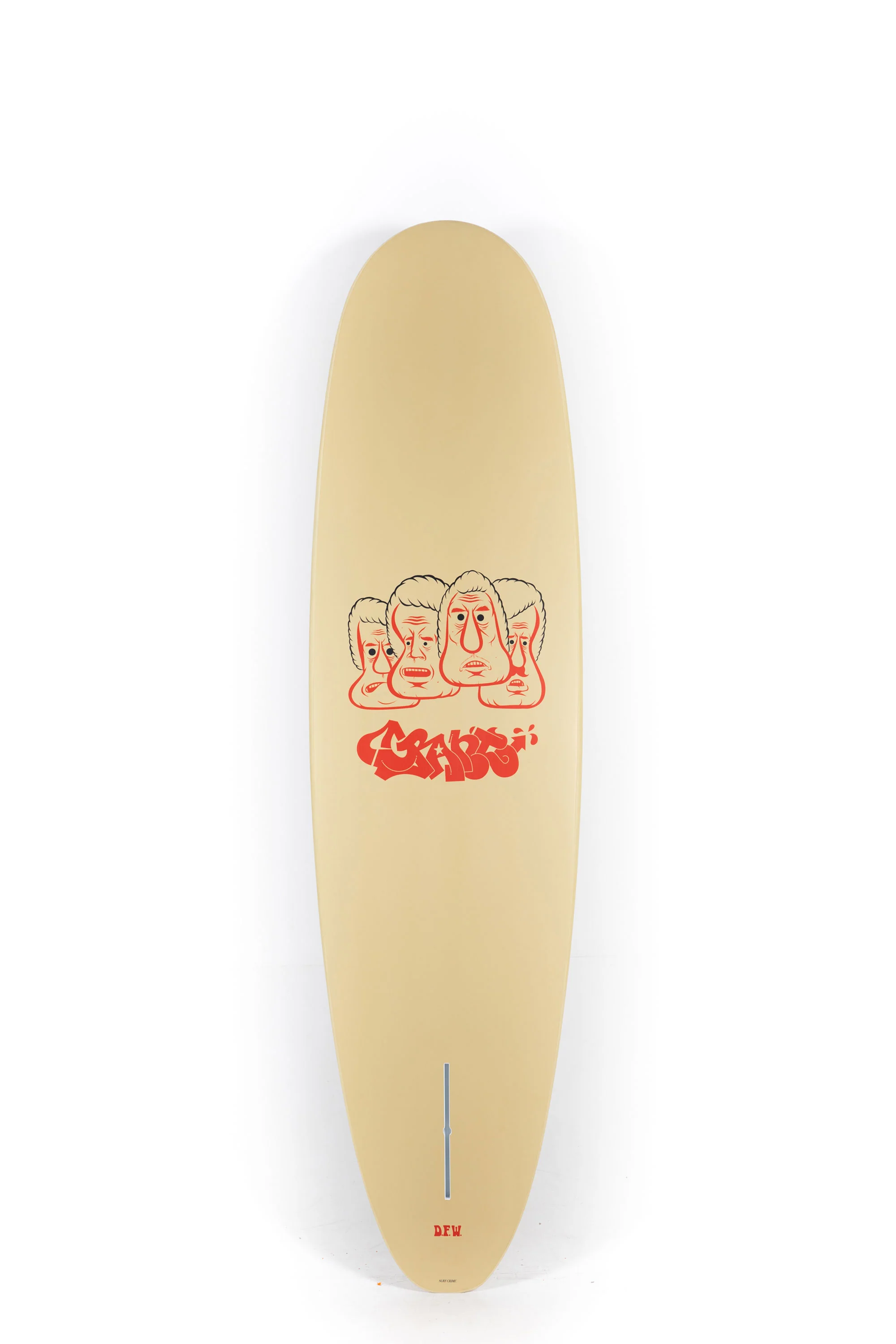 Crime Surfboards - Grant Noble x Barry McGee STUBBY - 7'6" x 22.7" x 3" x 55.33L - Image 2