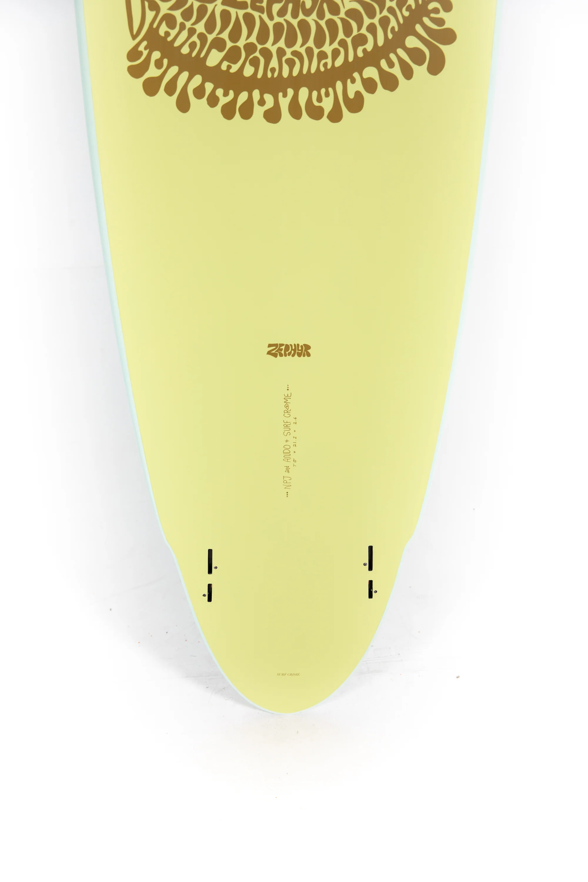 Crime Surfboards - ZEPHYR ANDO x NPJ - SEA FOAM AVO - 7’0" x 21.2" x 2.6" - 43.03L - Image 8