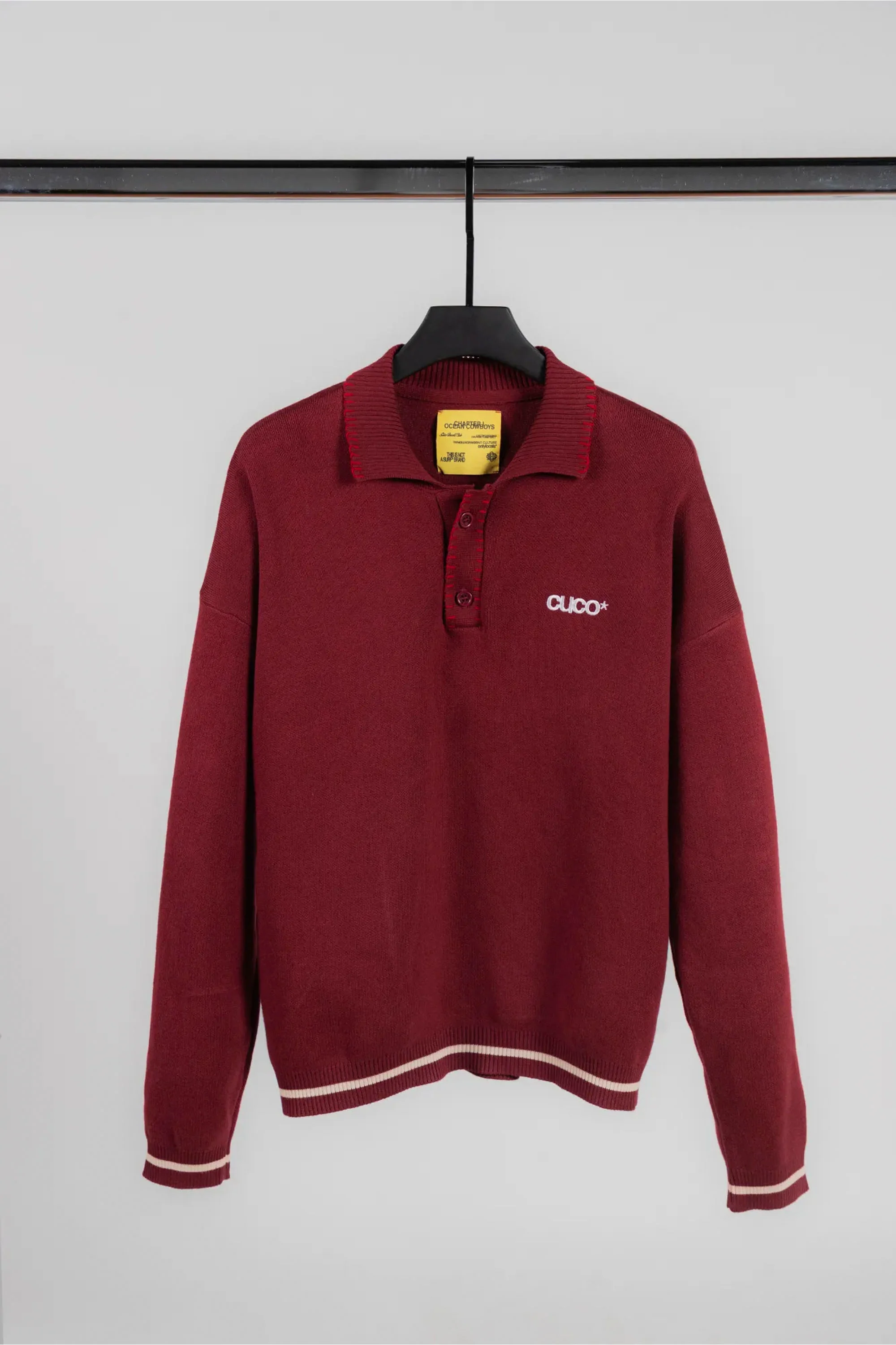 CUCO BOARD CLUB - RUBY POLO KNIT - Image 3