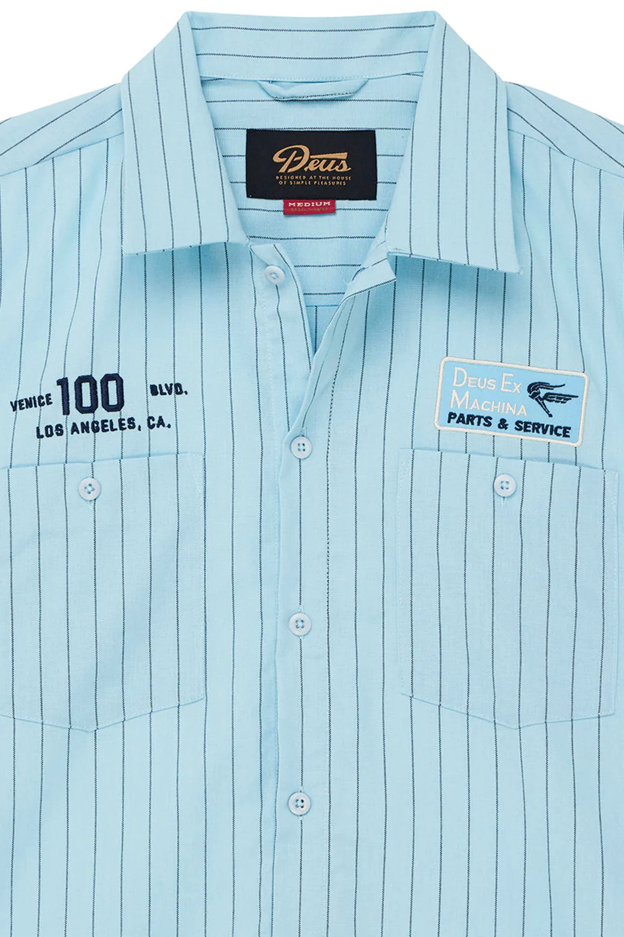 DEUS - FORECOURT STRIPE SHIRT - Image 3
