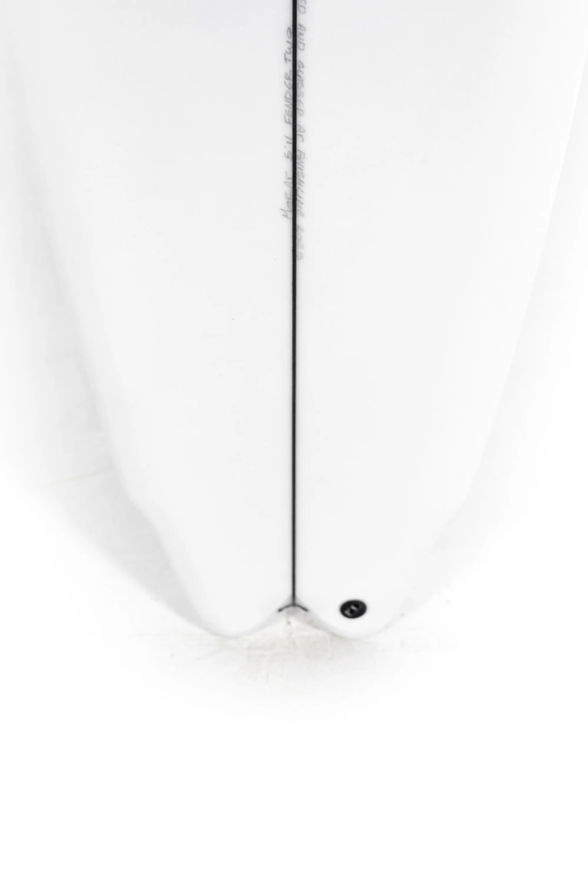 Dice Hotline Surfboards - FENDER II by Tom Morat - Clear - 5'11" x 20 x 3 - 38.7L - Image 6