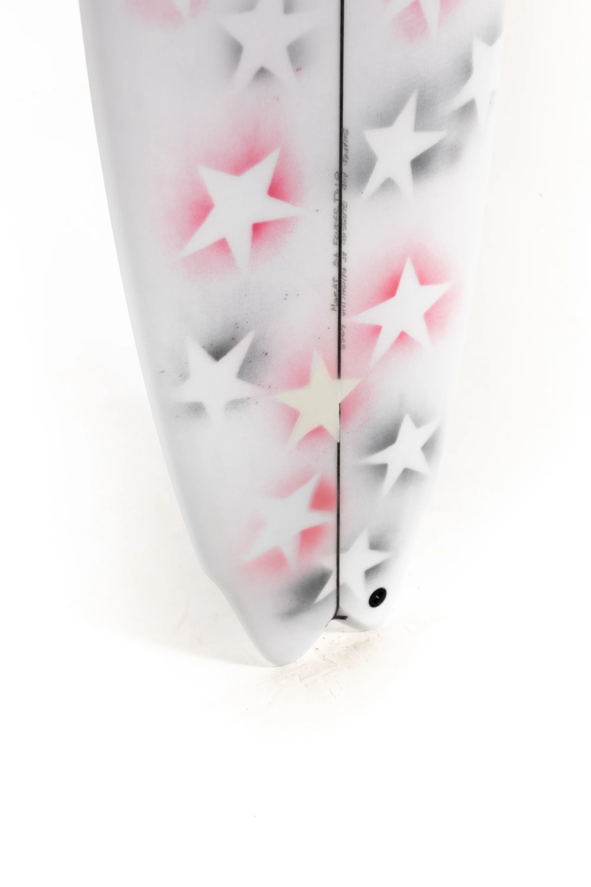 Dice Hotline Surfboards - FENDER II by Tom Morat - Art/Spray - 5'6" x 19 x 2 5/8 - 30.1L - Tom's Personal Dims - Image 9
