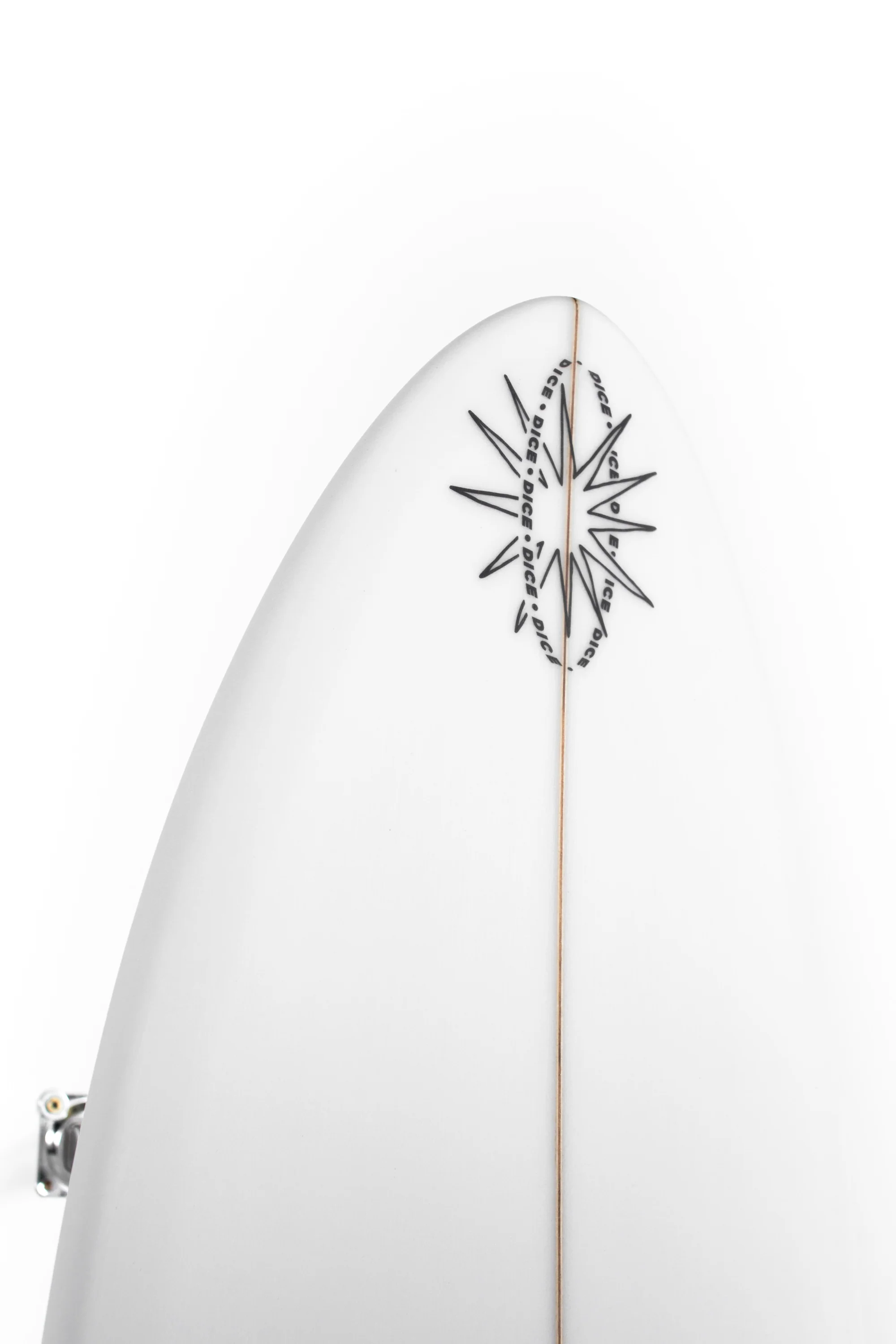 Dice Hotline Surfboards - FENDER II by Tom Morat - Clear - 5'6" x 19 x 2 5/8 - 30.1L - Tom's Personal Dims - Image 6