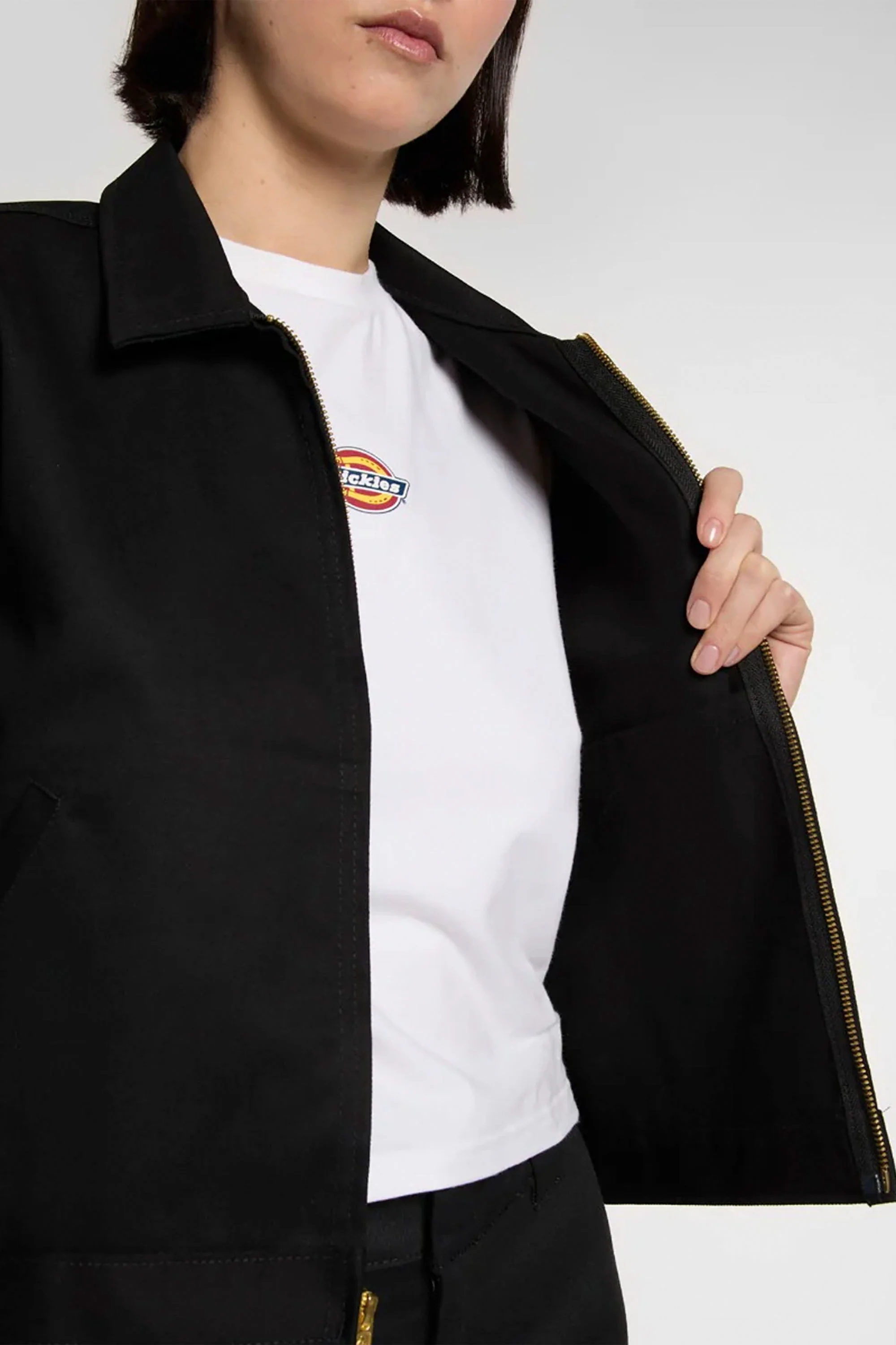 DICKIES - UNLINED CROPPED EISENHOWER JACKET - Image 4