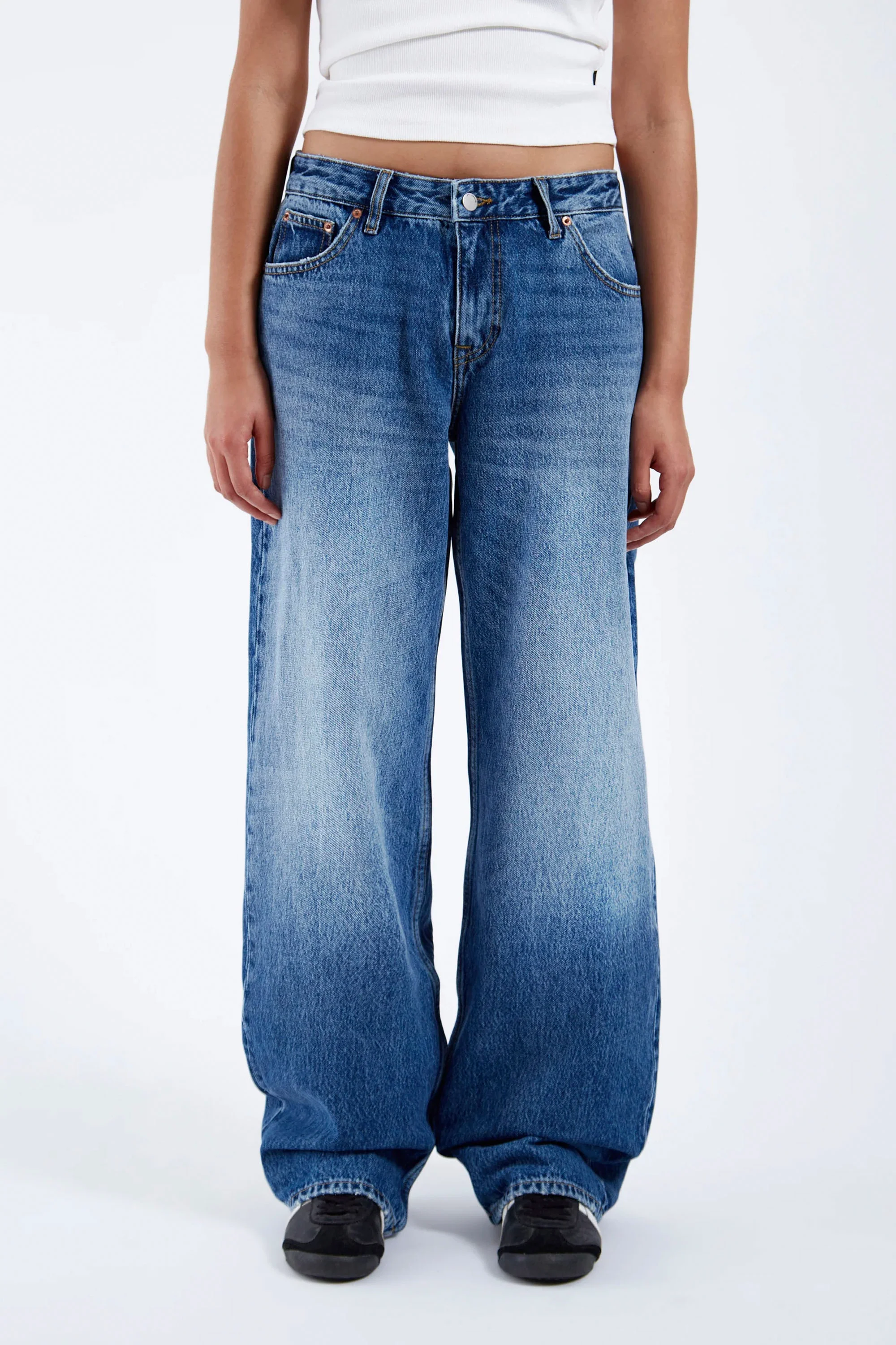 DR. DENIM - HILL PANT - STREAM MID FADE