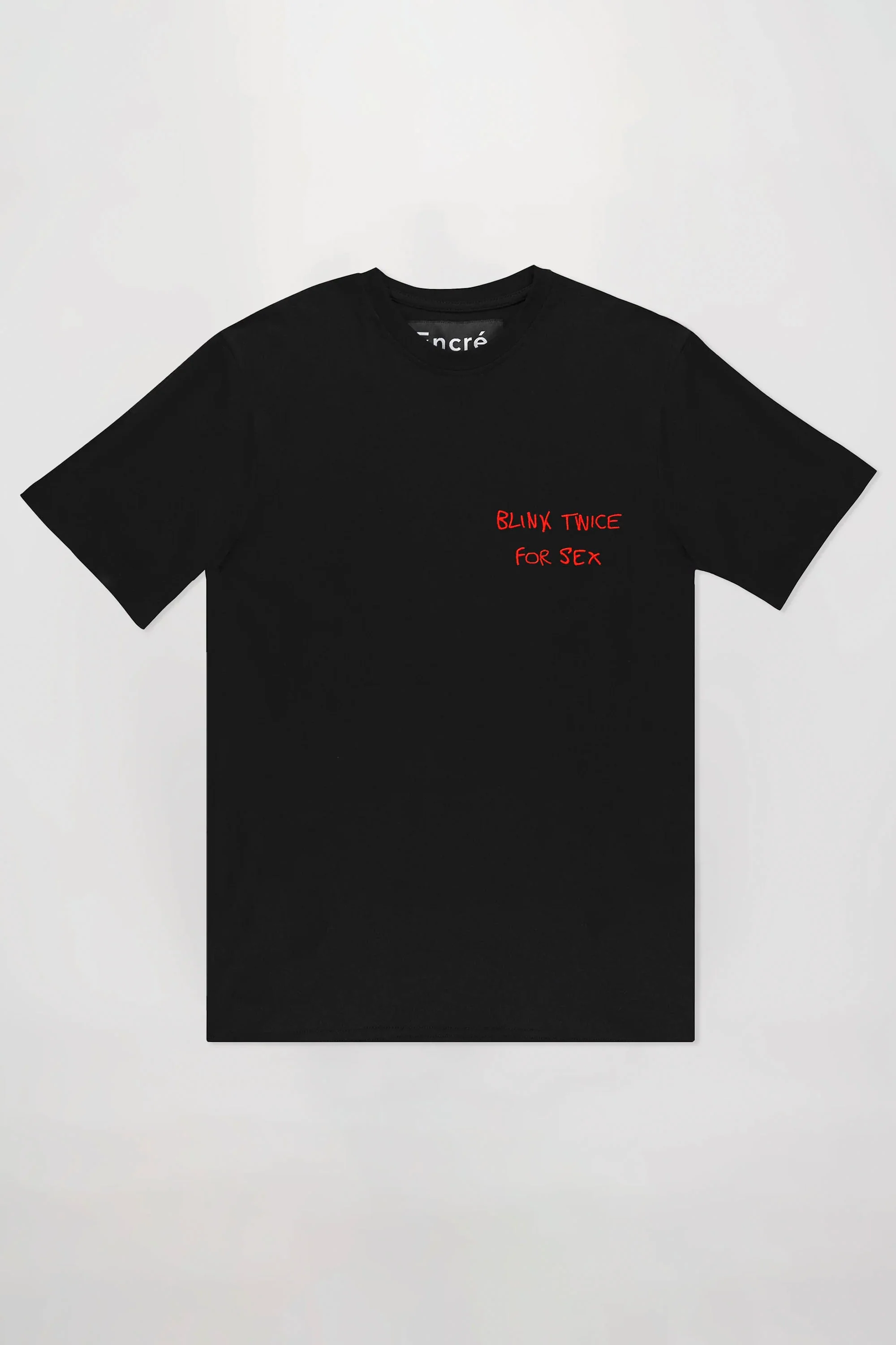 ENCRÉ - BLINK TWICE FOR SEX T-SHIRT