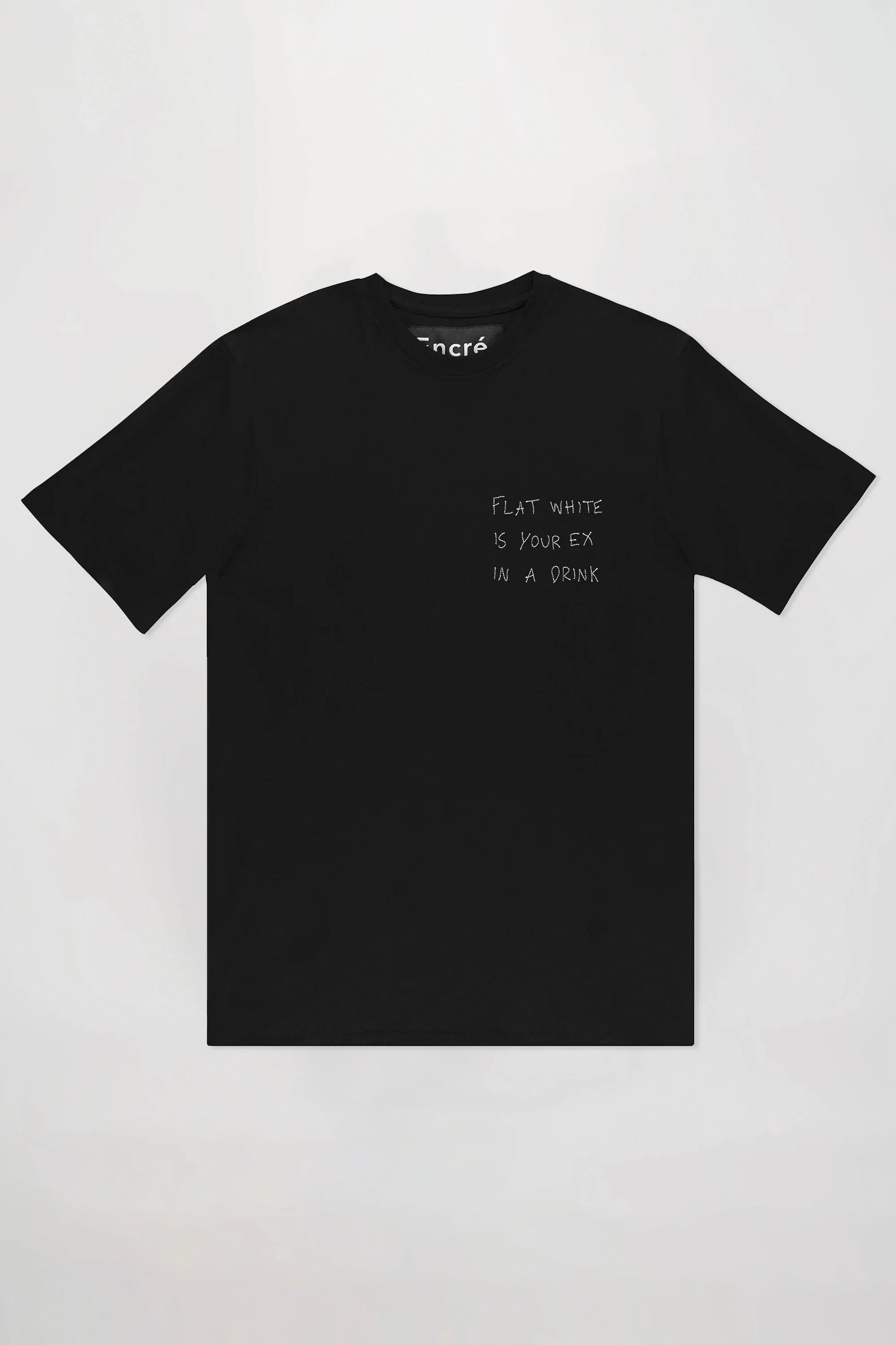 ENCRÉ - FLAT WHITE T-SHIRT
