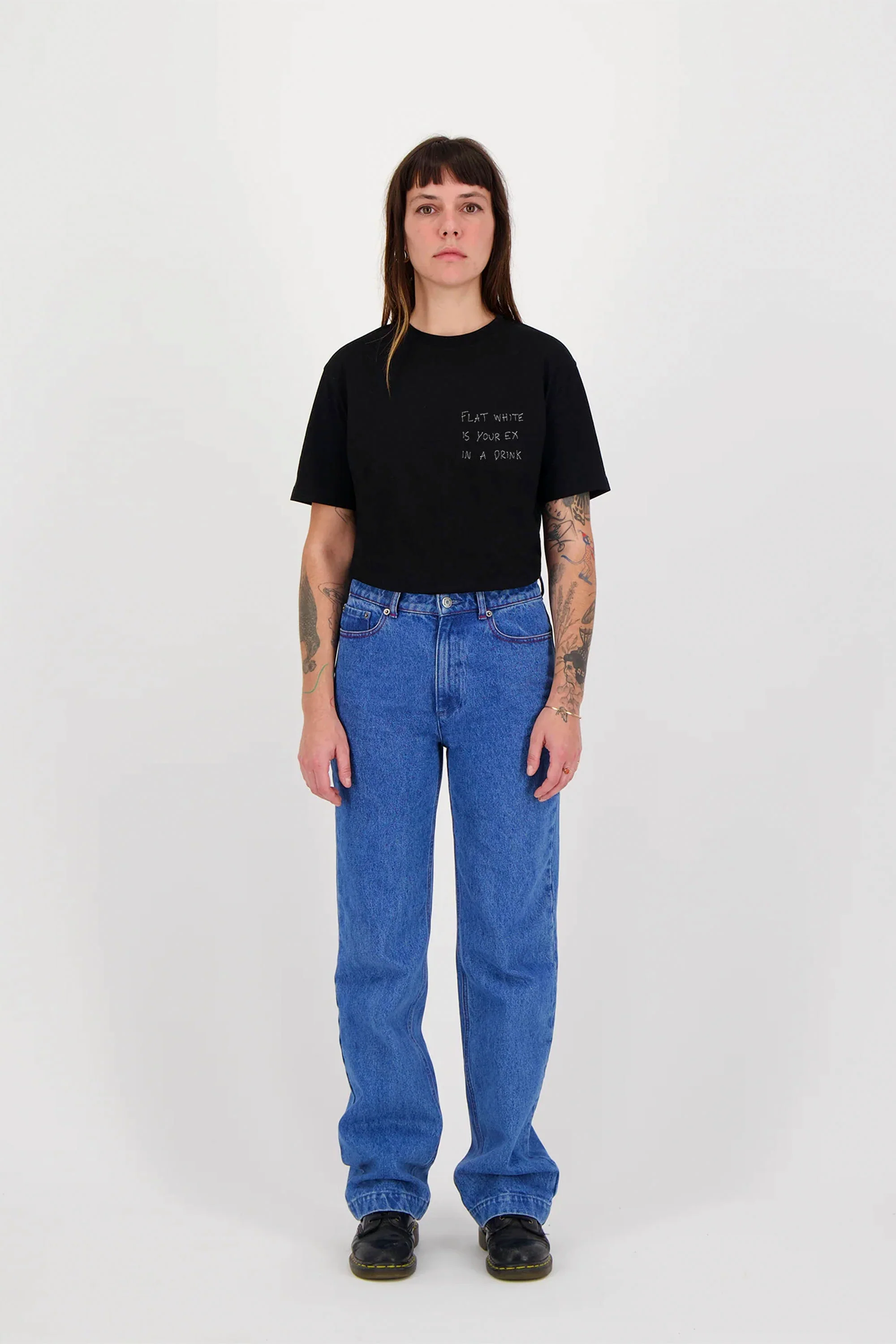 ENCRÉ - FLAT WHITE T-SHIRT - Image 3