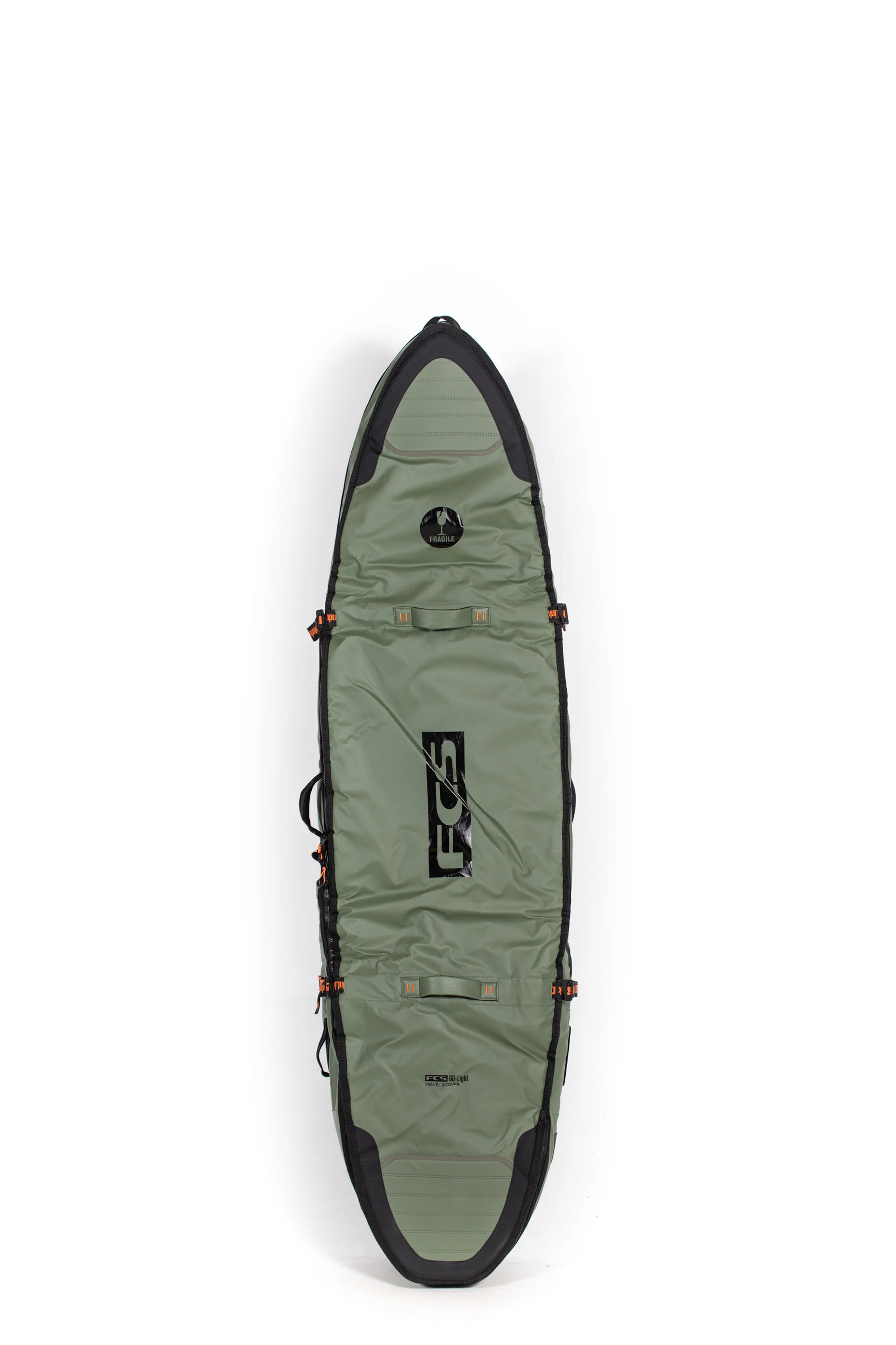 FCS - 7.0 TRAVEL 3 SHORTBOARD/FISH