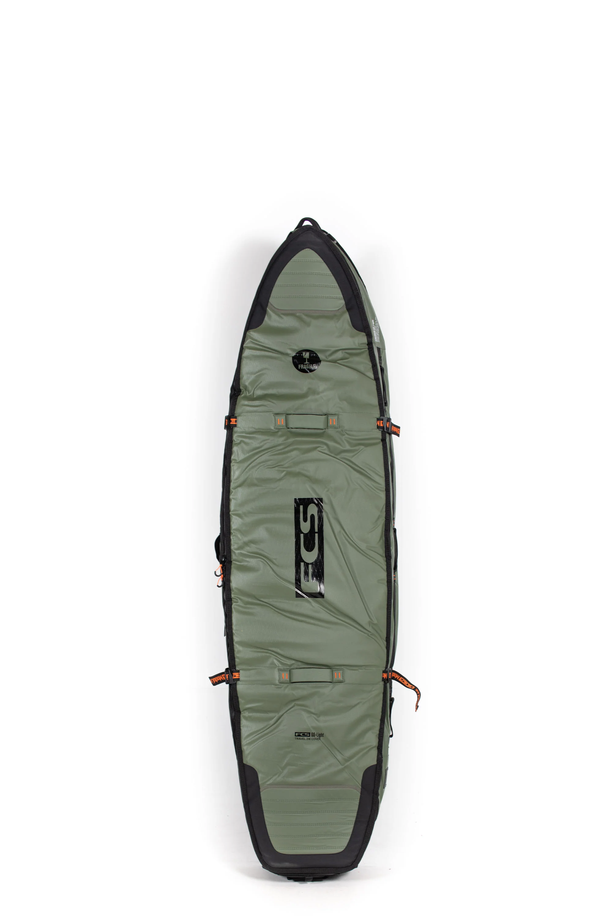 FCS - 7.0 TRAVEL 3 WHEELIE SHORTBOARD/FISH