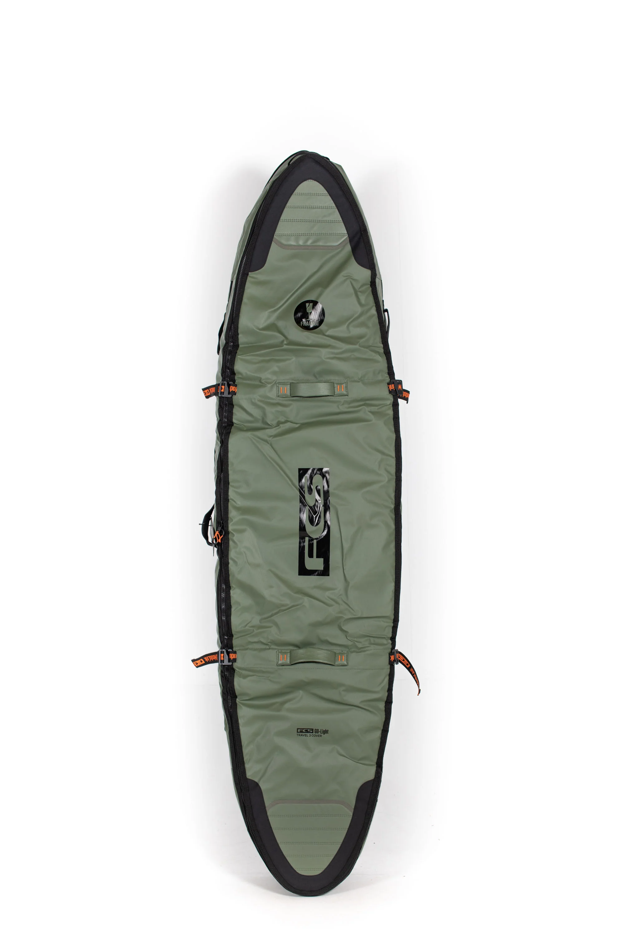FCS - 7.6 TRAVEL 3 SHORTBOARD/FISH