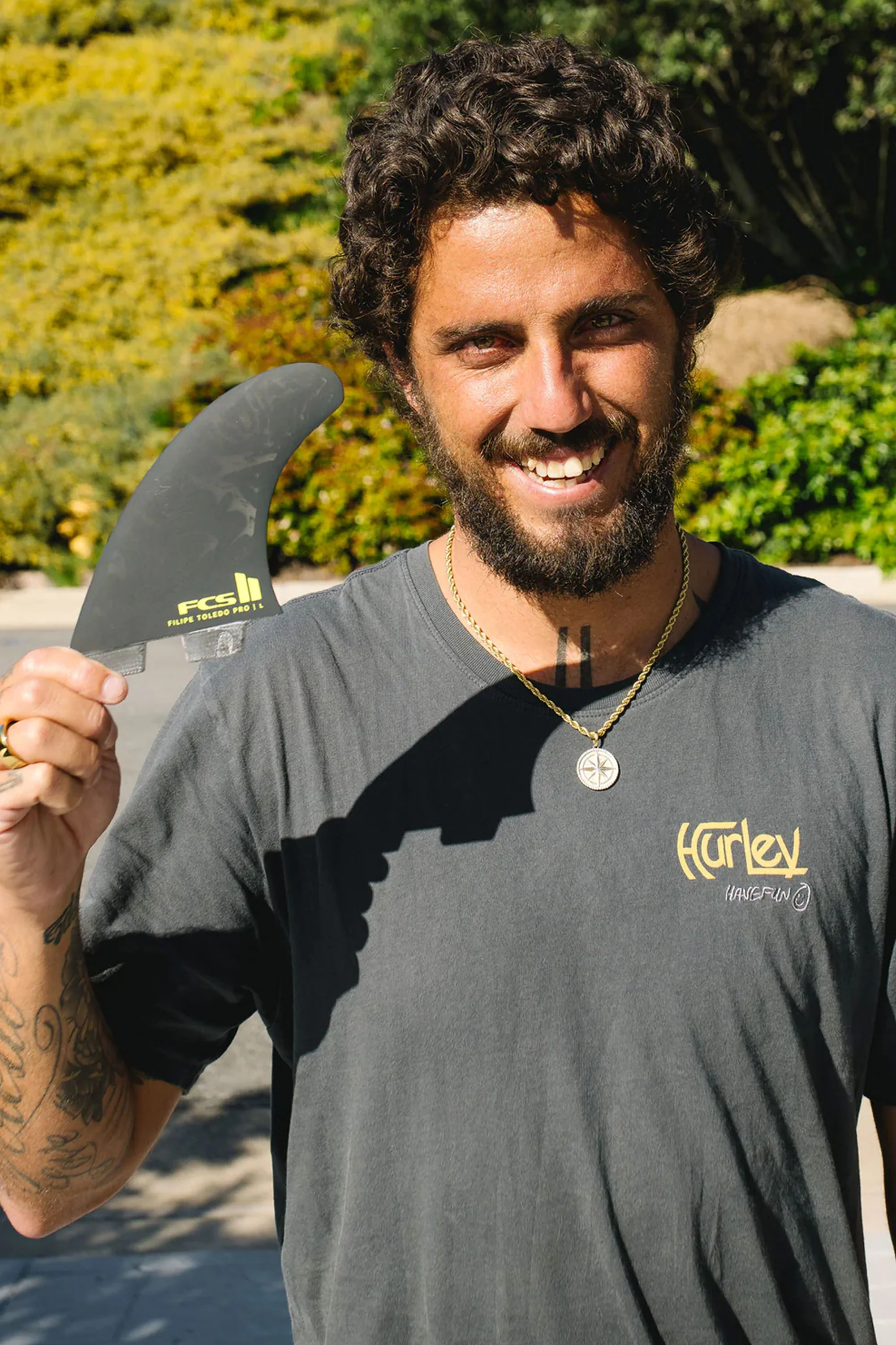FCS - FCS II FILIPE TOLEDO - PG - BLACK ACID - L - 3FINS - Image 5