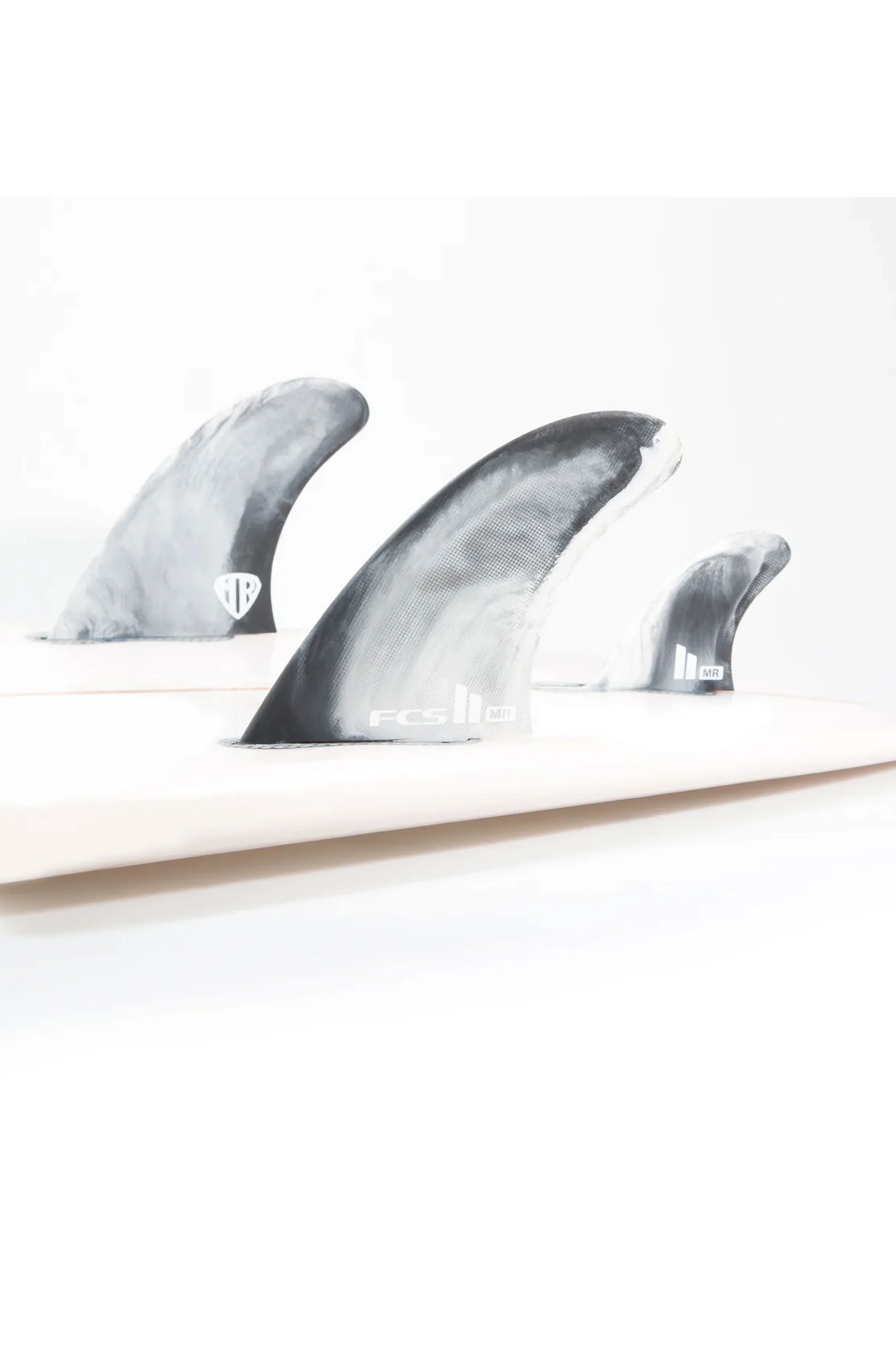 FCS - FCS II MARK RICHARDS TWIN - PC - BLACK WHITE - M|L - 2+1FINS - Image 2