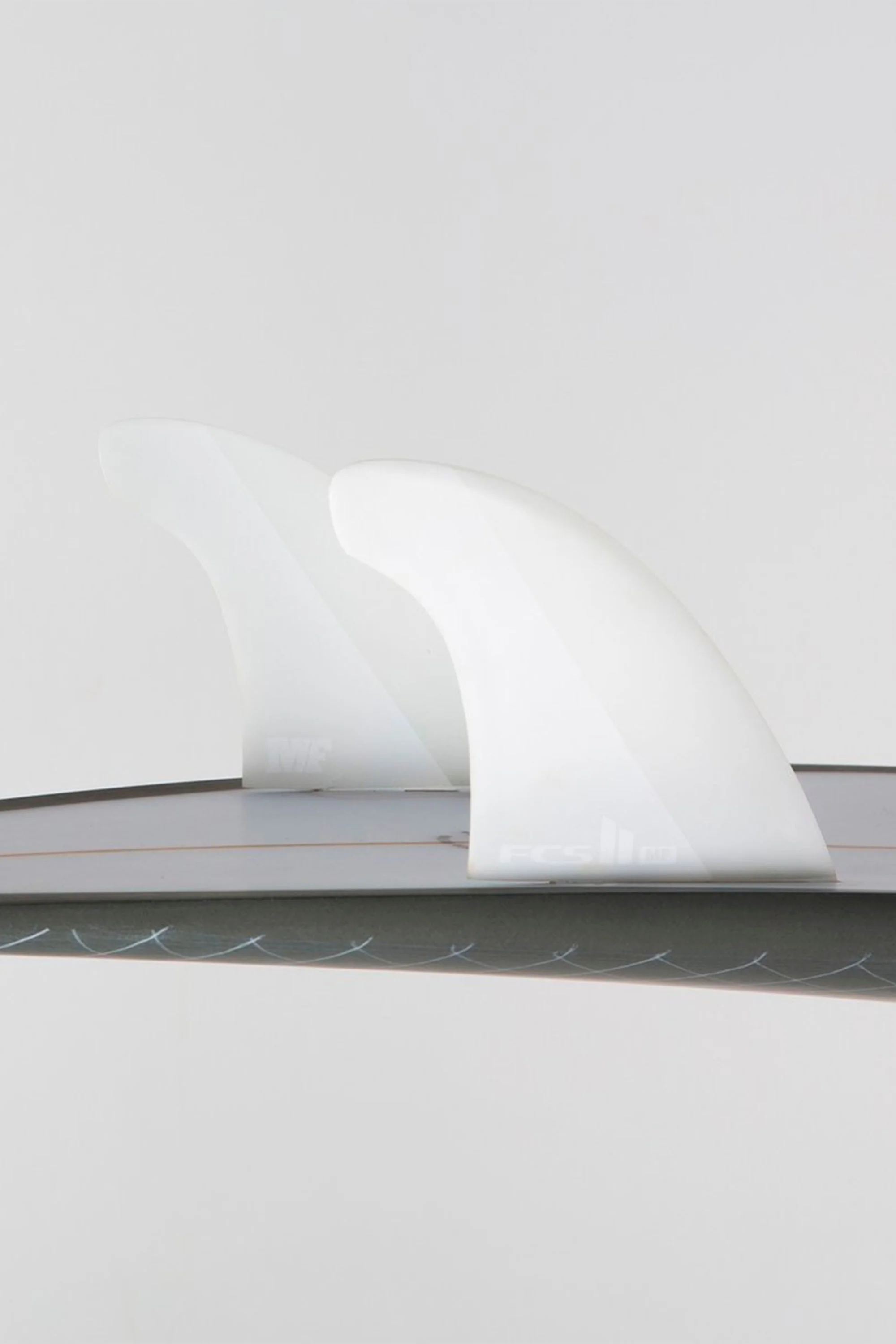 FCS - FCS II MICK FANNING TWIN - PC - WHITE - M|L - 2+1FINS - Image 2
