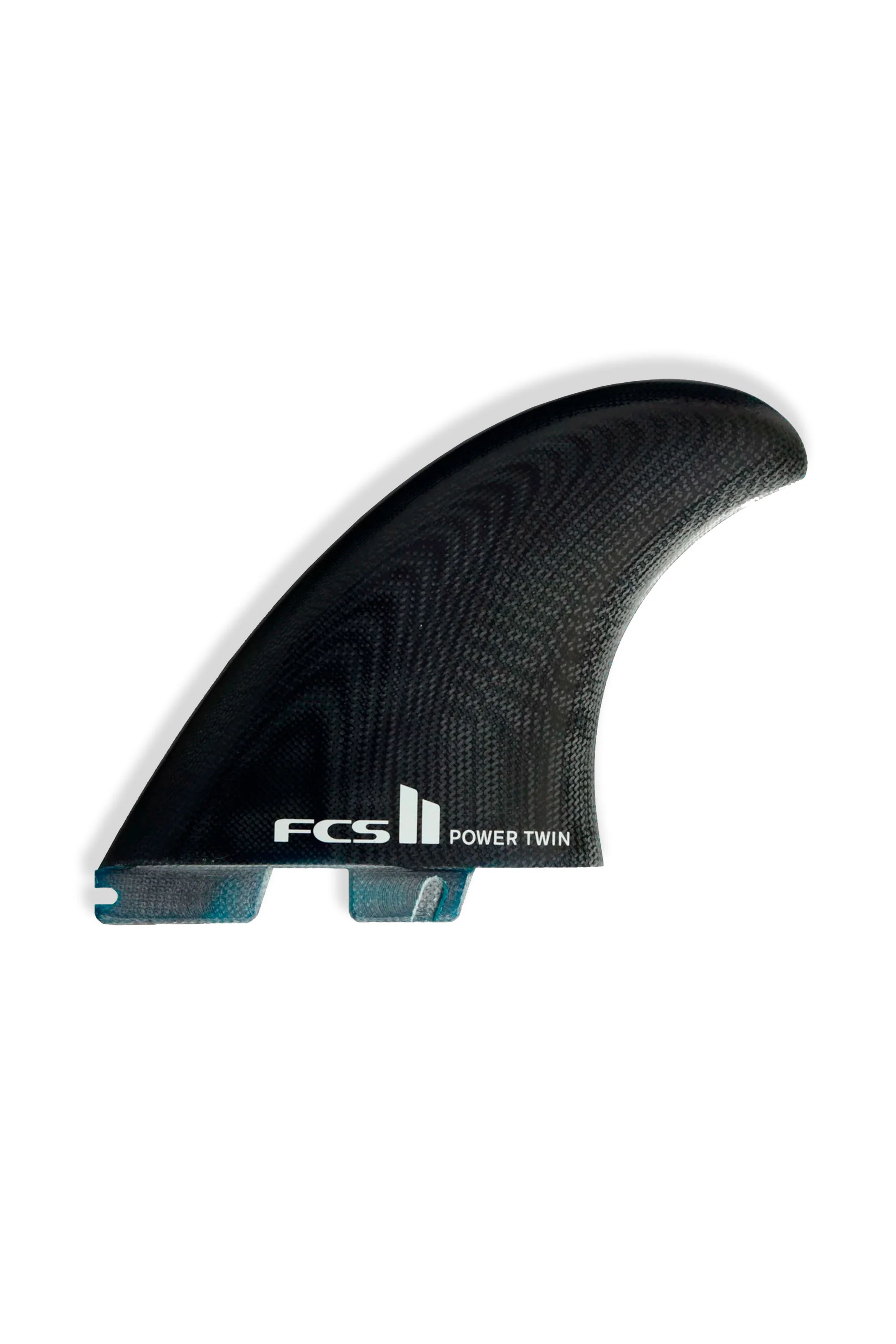 FCS - FCS II POWER TWIN - PG - BLACK - L|XL - 2+1FINS