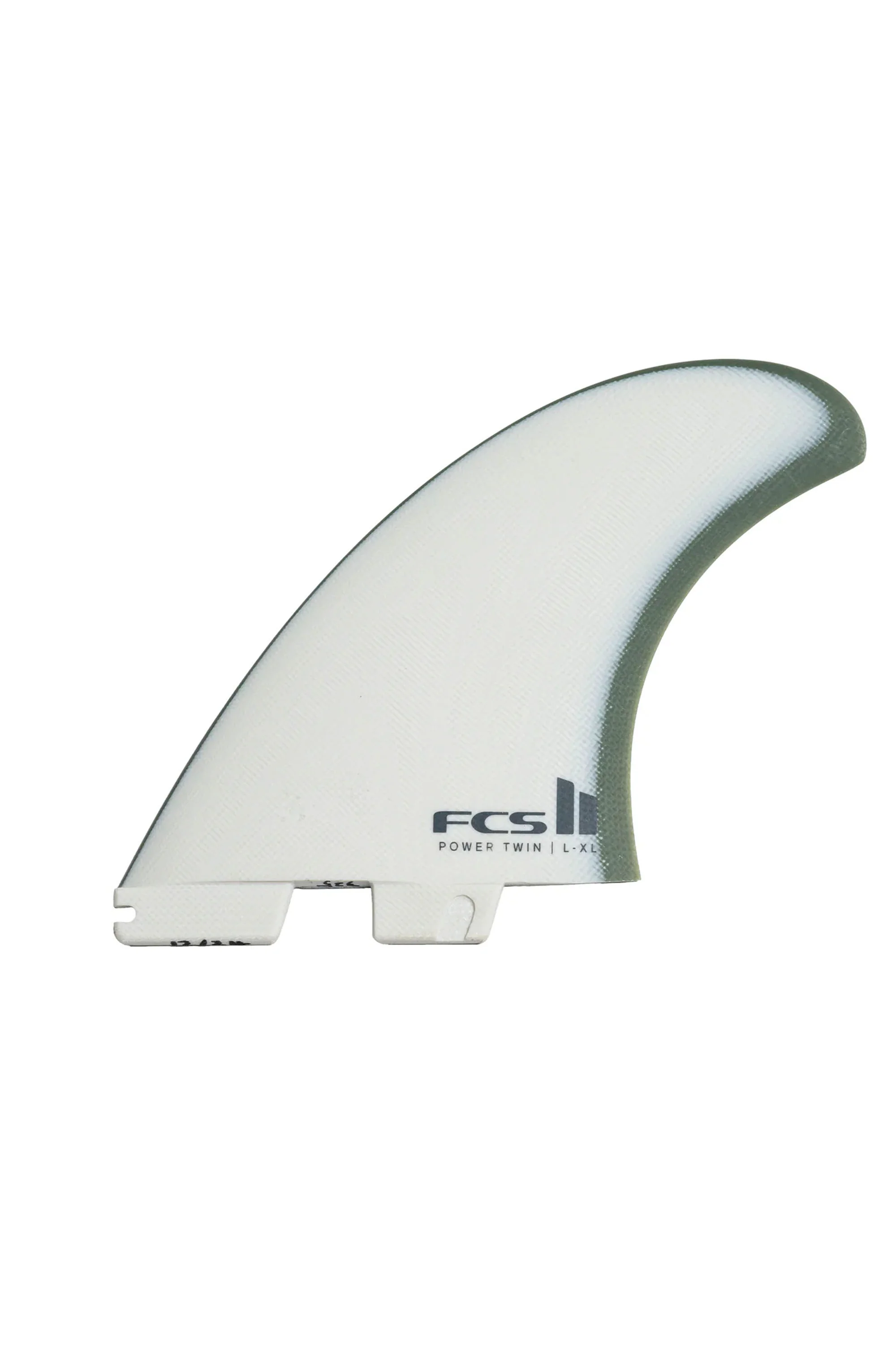 FCS - FCS II Power Twin - PG - NATURAL ALPINE -  L|XL - 2+1FINS
