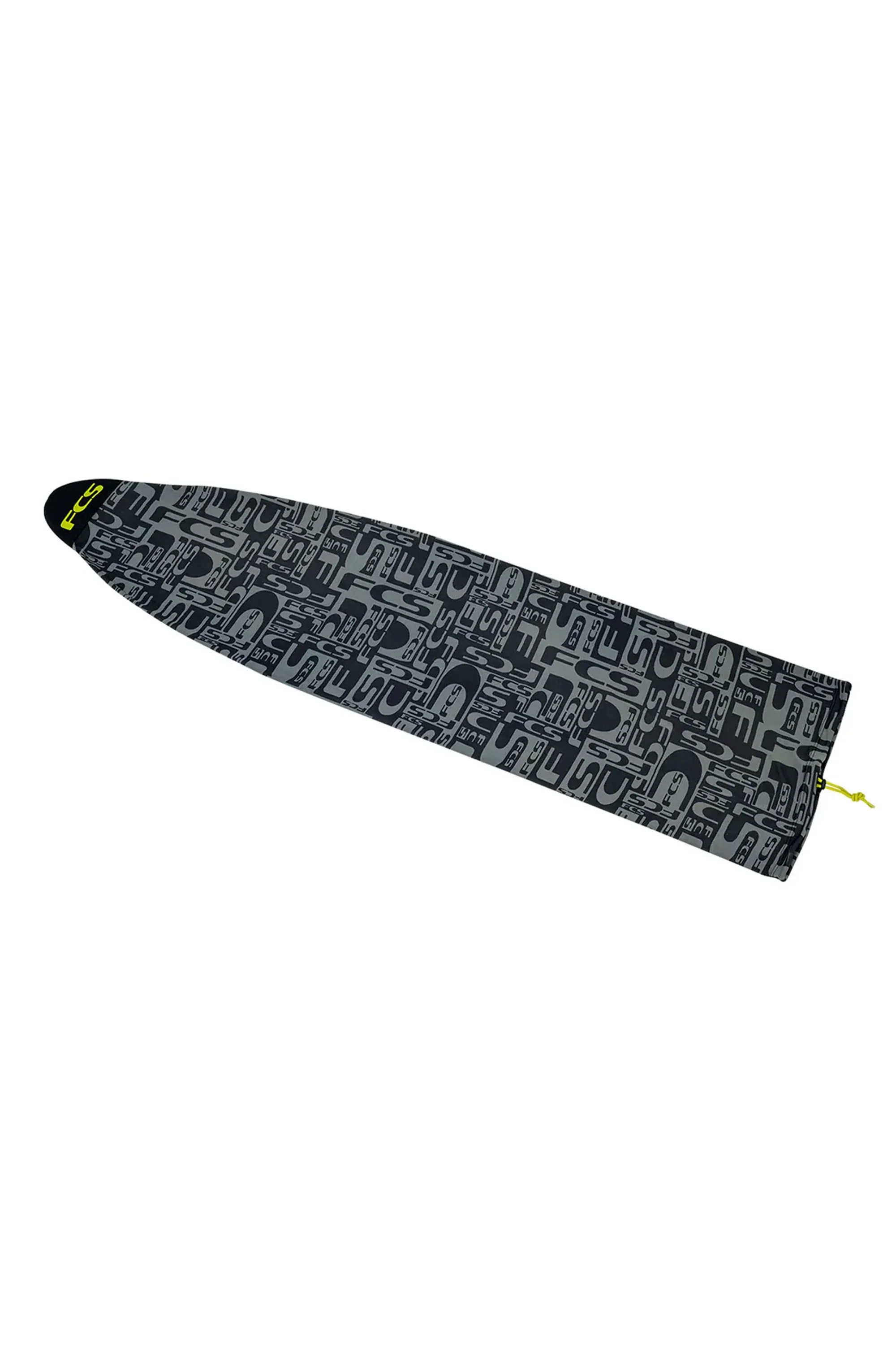 FCS - STRETCH LONG BOARD 10.0 - MONOGRAM COAL/LIME