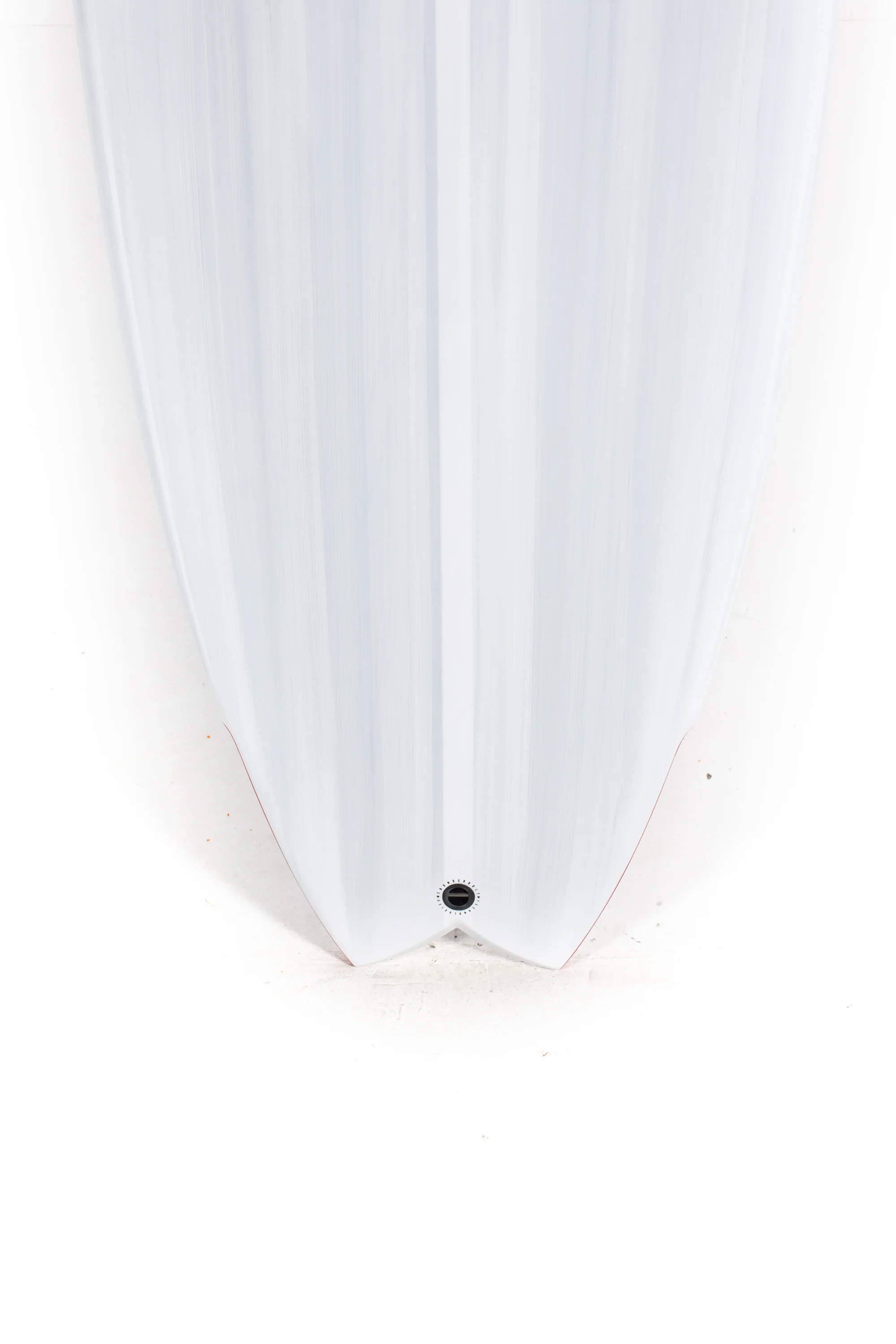 Harley Ingleby Surfboards - HIBT 3+3 - CANDY WHITE - Thunderbolt Red - 5'10" x 19 3/4 x 2 9/16 - 32L - Image 4