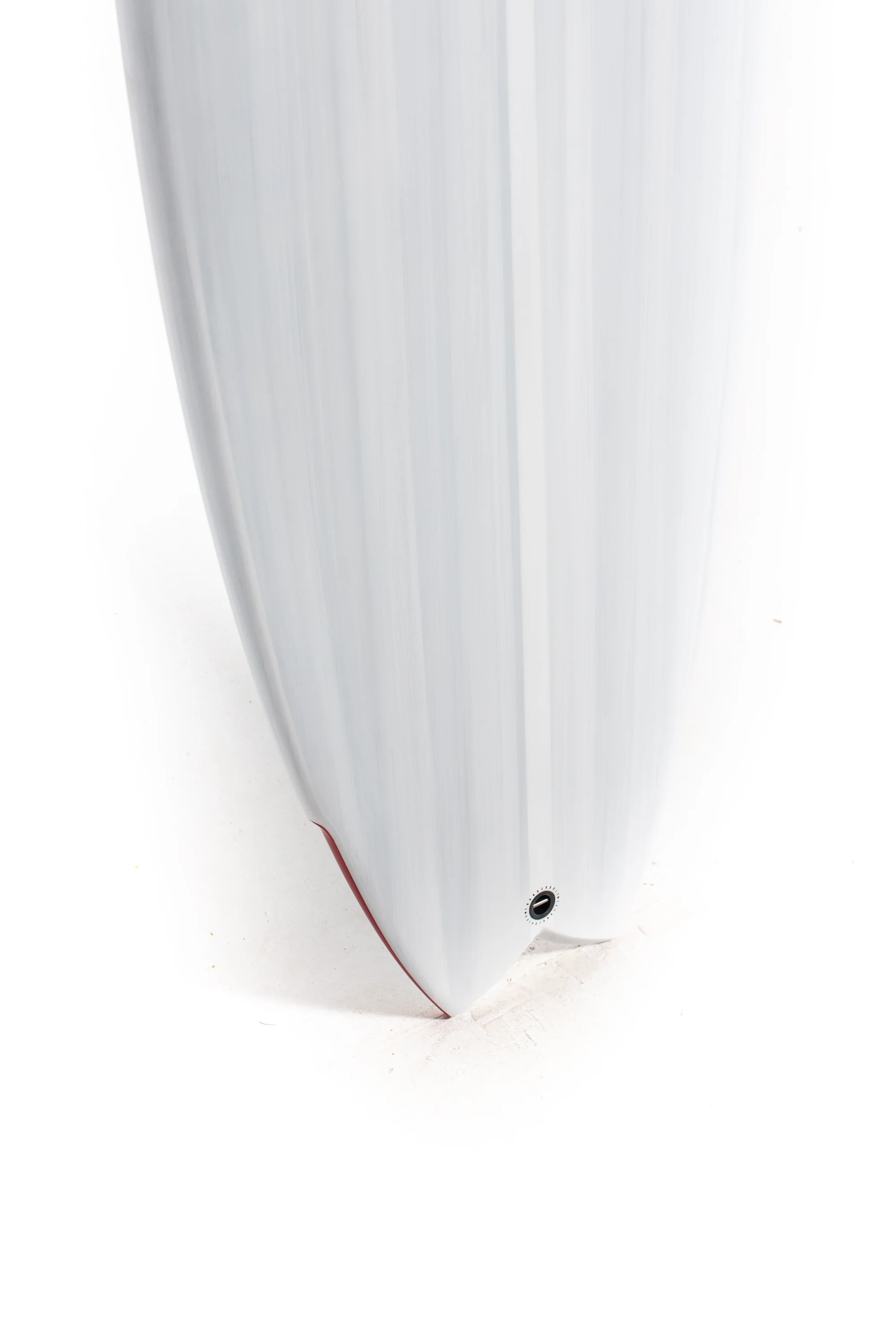 Harley Ingleby Surfboards - HIBT 3+3 - CANDY WHITE - Thunderbolt Red - 5'10" x 19 3/4 x 2 9/16 - 32L - Image 7