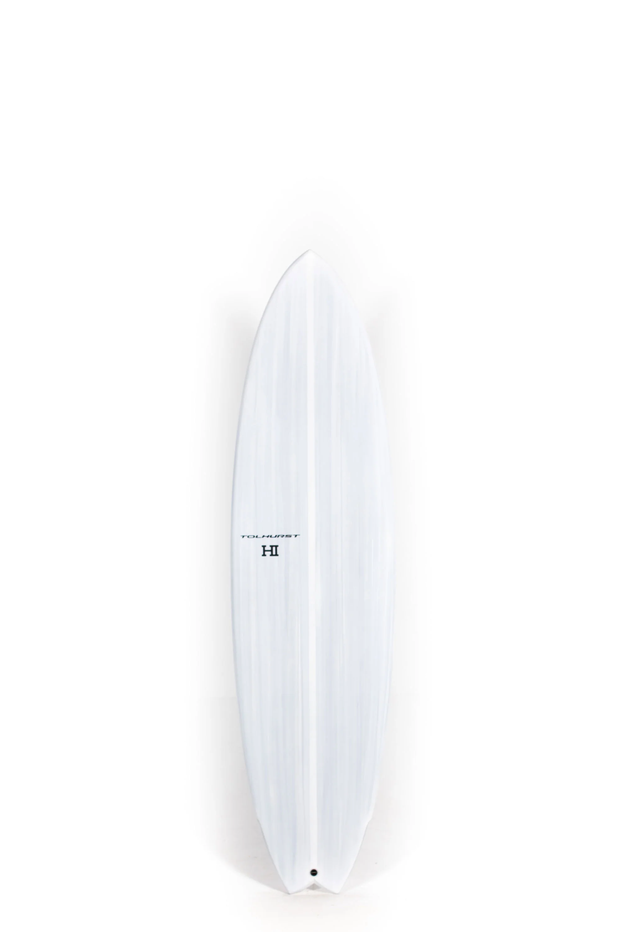 Harley Ingleby Surfboards - HIBT 3+3 - CANDY WHITE - Thunderbolt Red - 6'10" x 21" x 2 7/8" - 45L