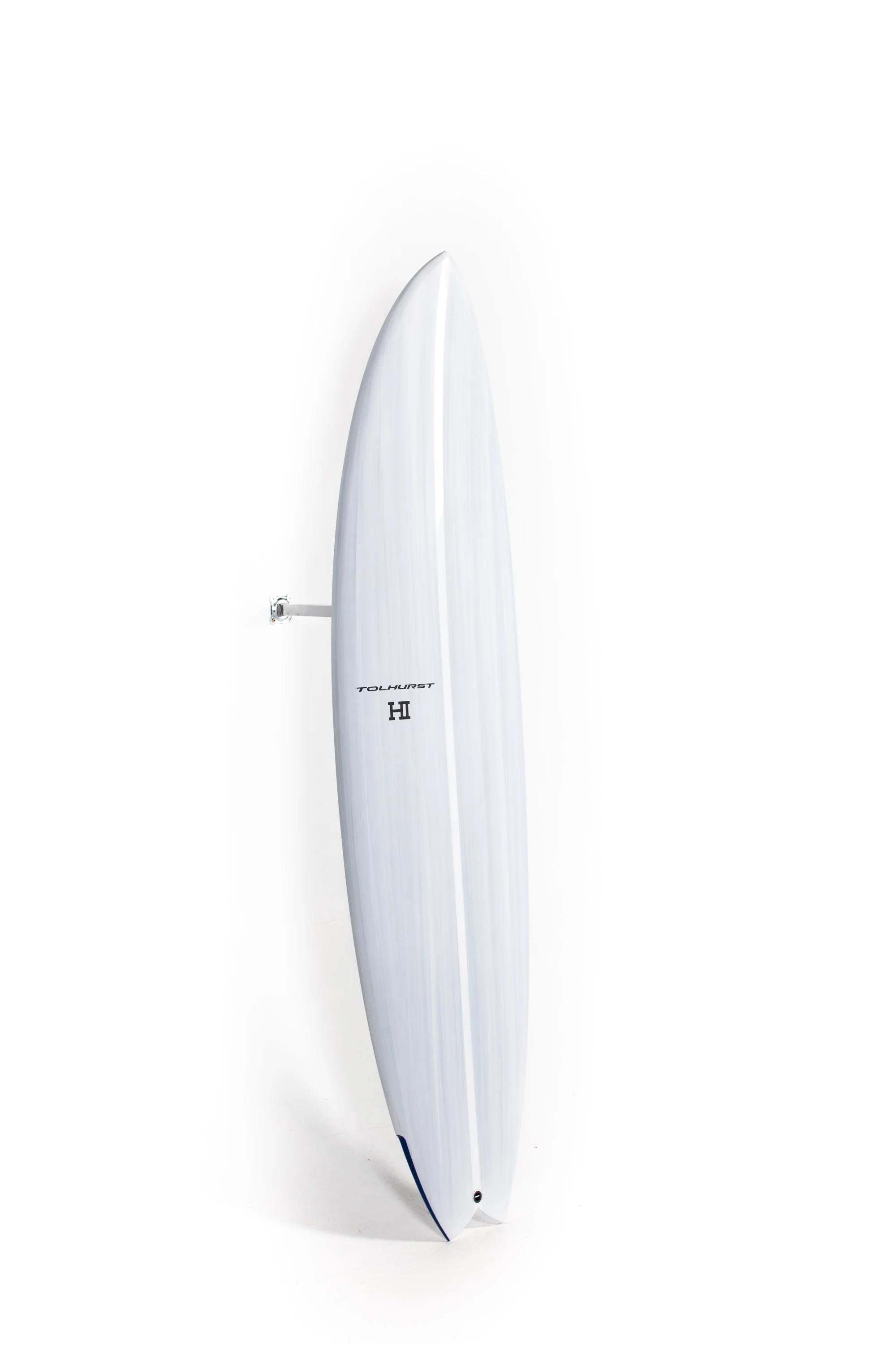 Harley Ingleby Surfboards - HIBT 3+3 - CANDY WHITE - Thunderbolt Red - 6'6" x 20 5/8" x 2 13/16" - 40L - Image 5