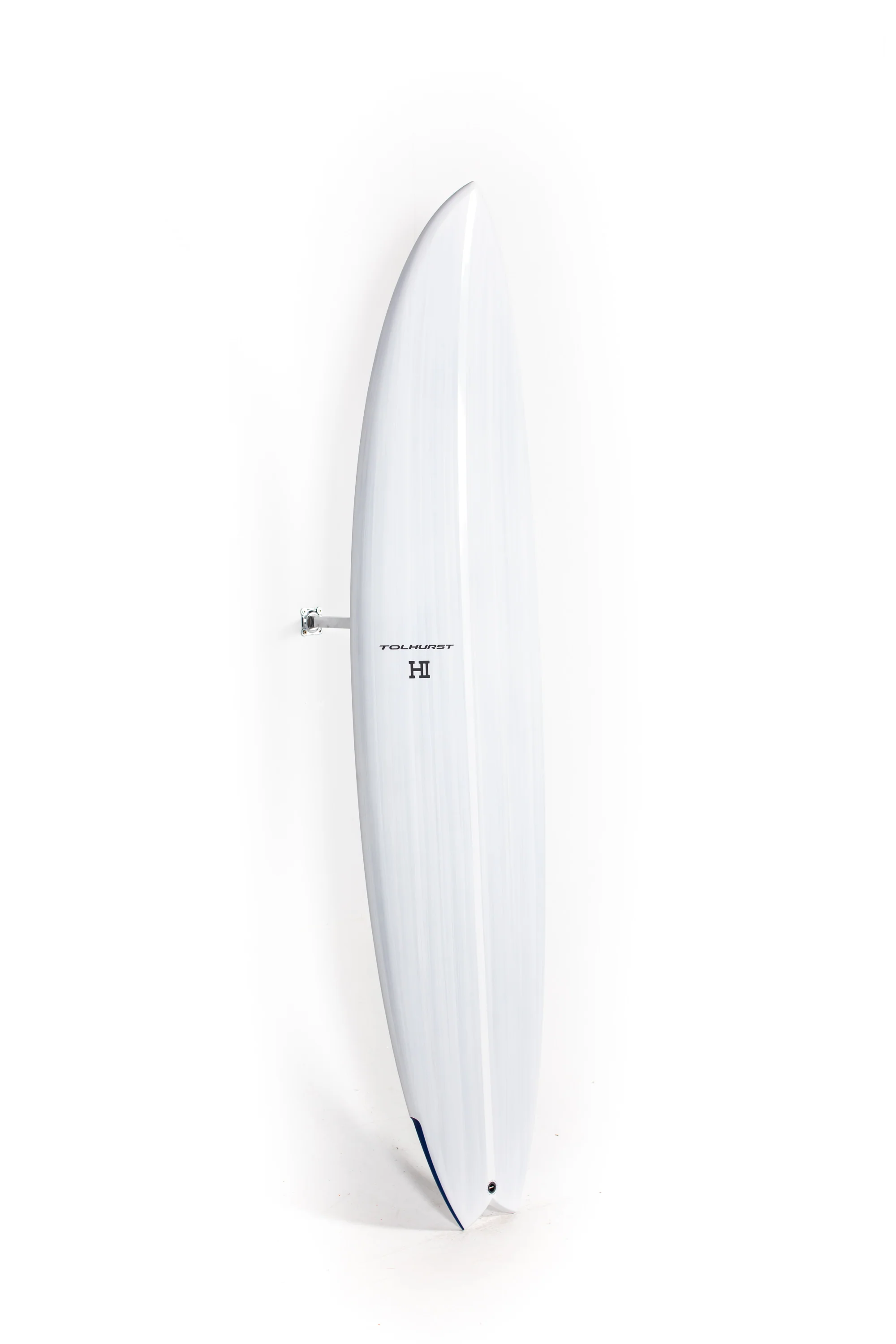Harley Ingleby Surfboards - HIBT 3+3 - CANDY WHITE - Thunderbolt Red - 7'2" x 21 1/2" x 3" - 50L - Image 5