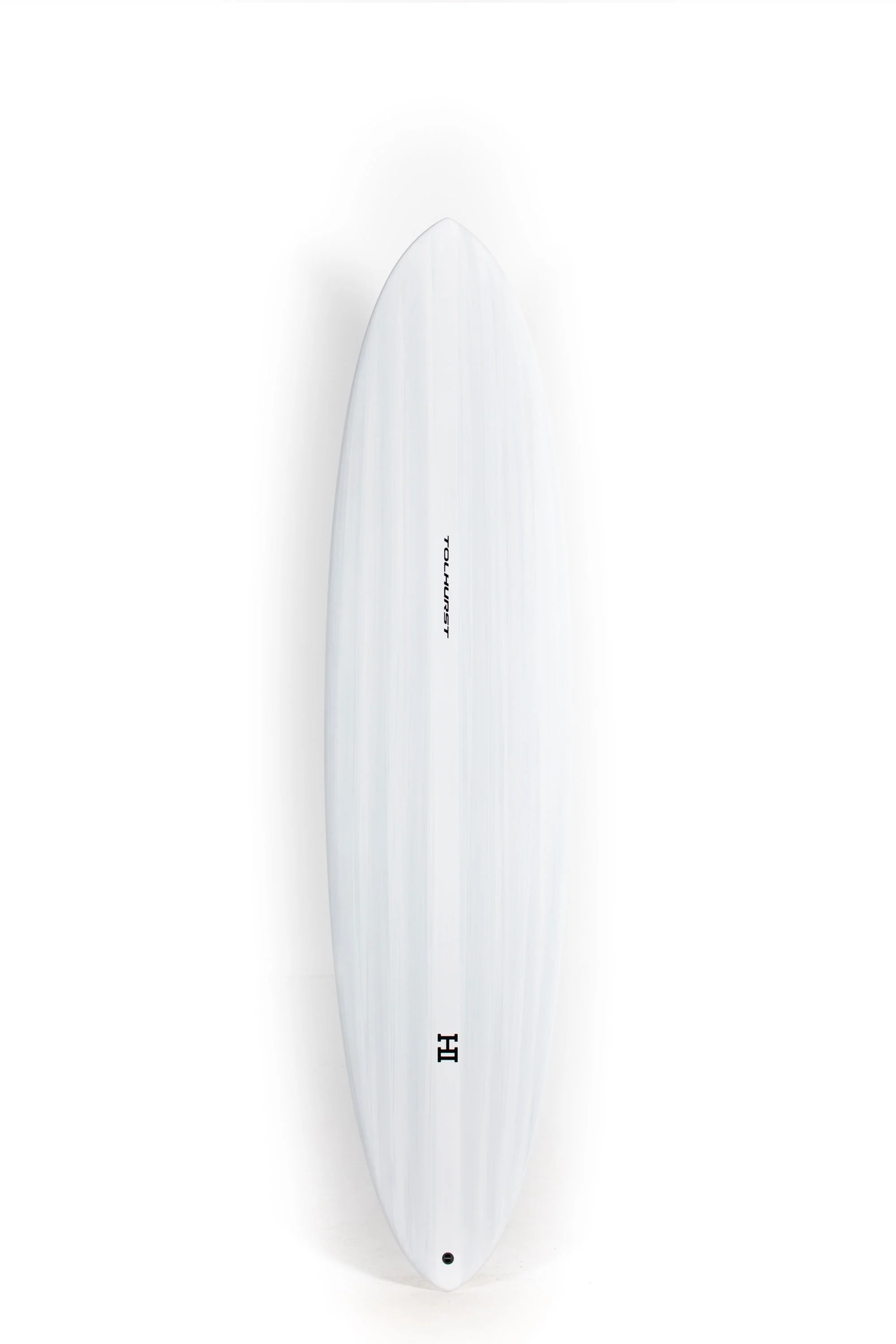 Harley Ingleby Surfboards - Mid 6 - Candy White - Thunderbolt Black - 7'6" x 21 x 2 3/4 - 47.9L