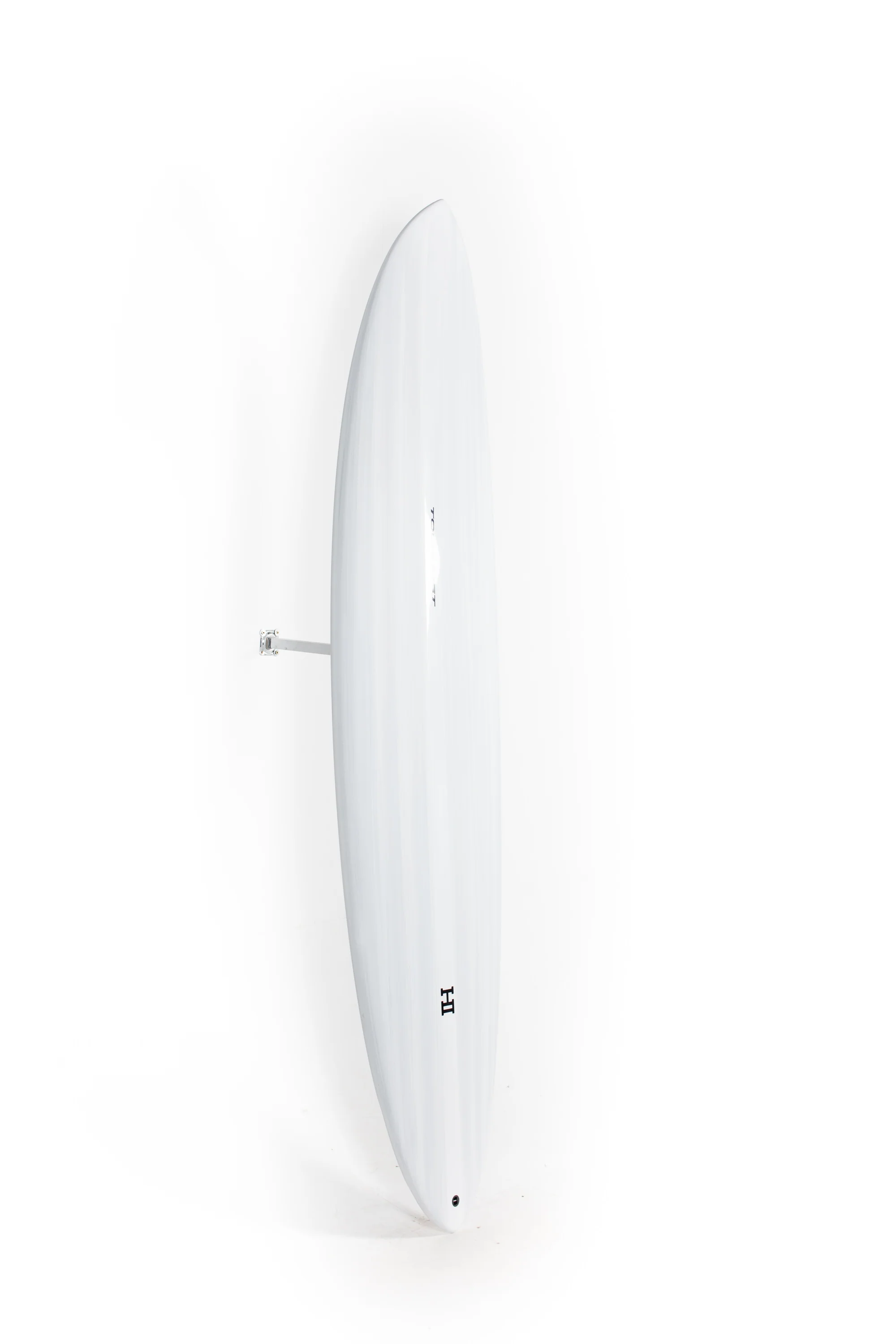 Harley Ingleby Surfboards - Mid 6 - Candy White - Thunderbolt Black - 7'6" x 21 x 2 3/4 - 47.9L - Image 5